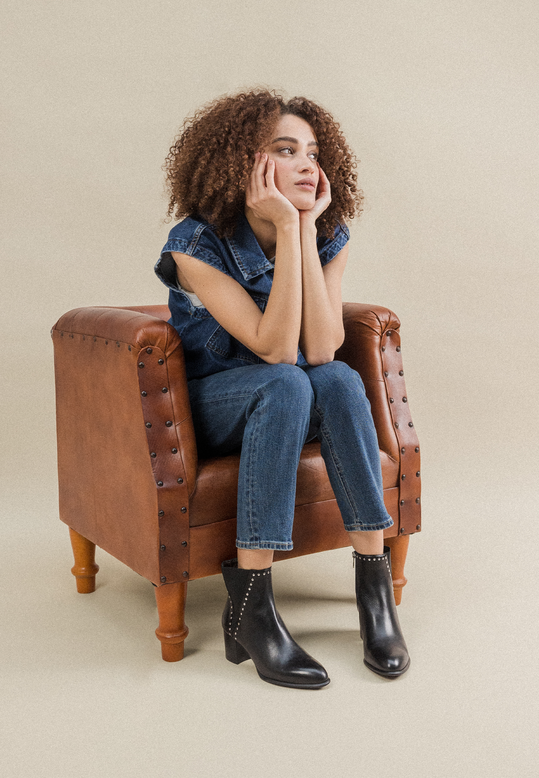 BOTTINES NEIGE - Noir