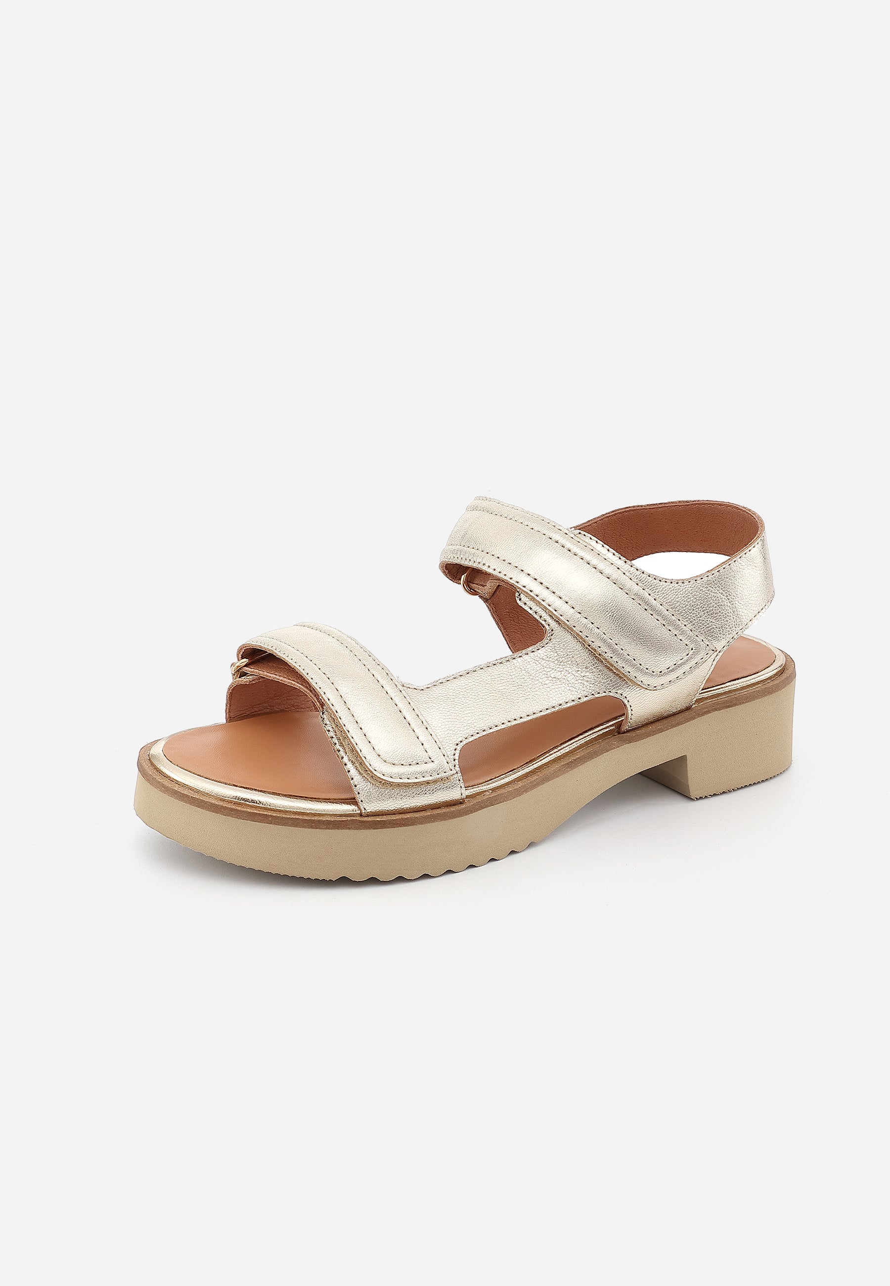 SANDALES ADI - PLATINE