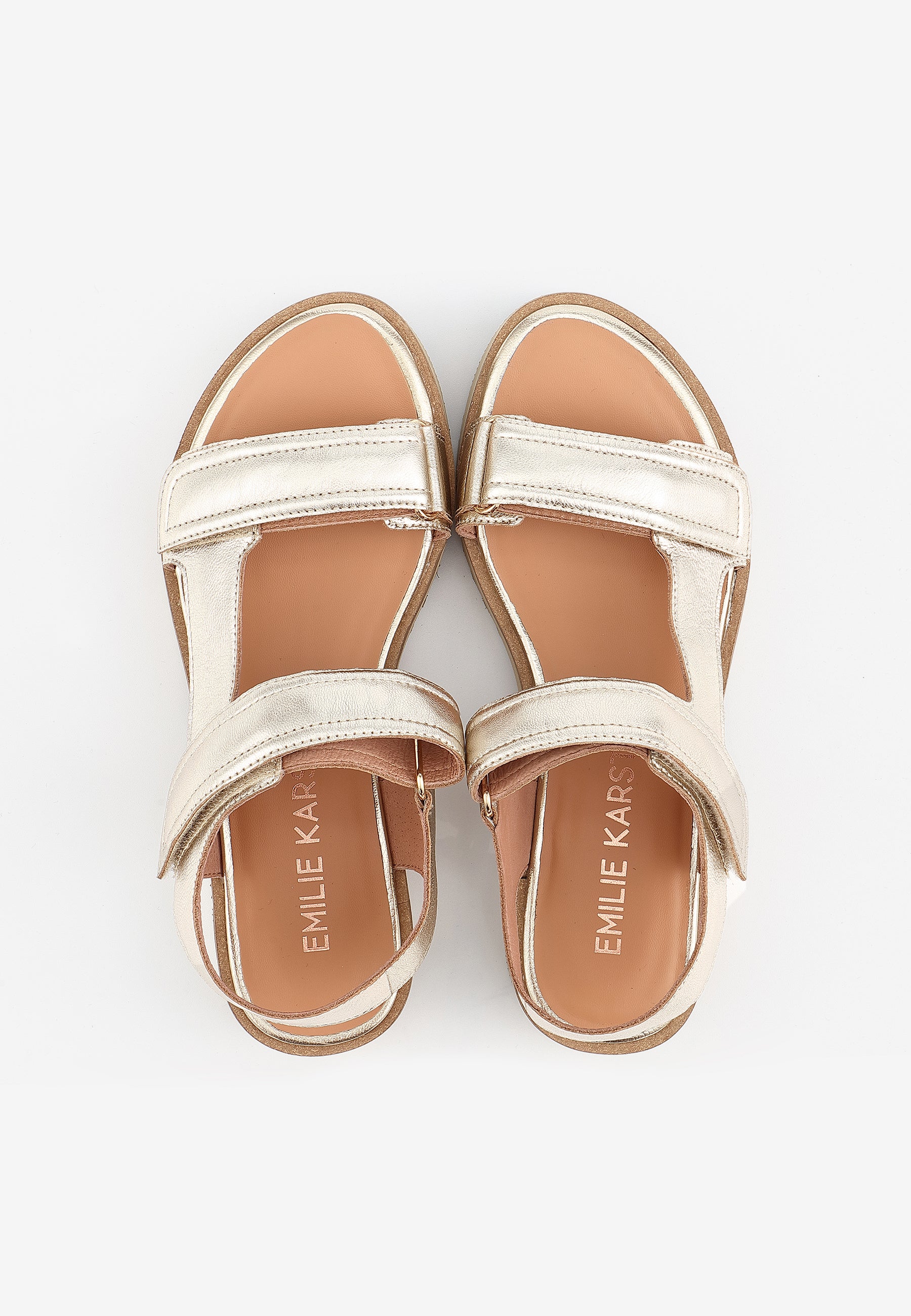 SANDALES ADI - PLATINE