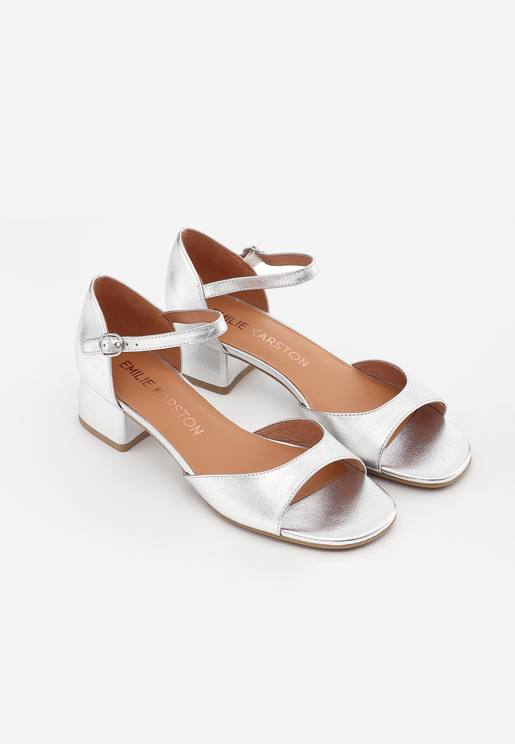 SANDALES AMBER - ARGENT