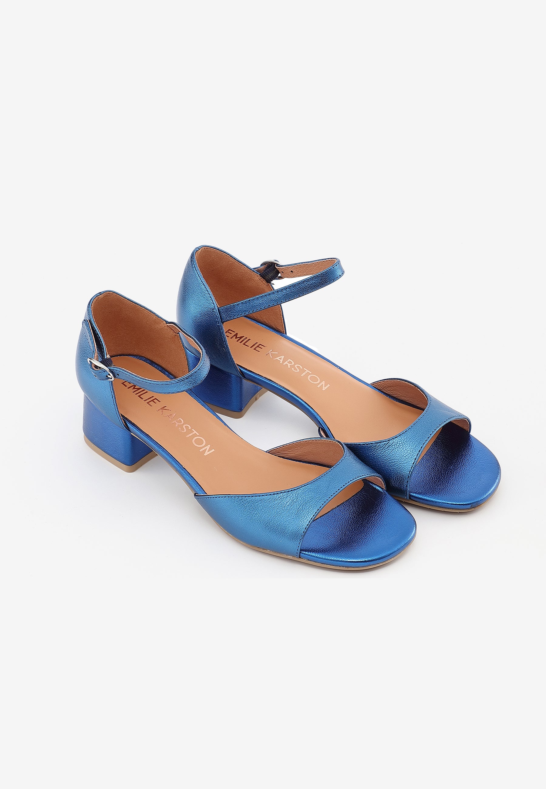 SANDALES AMBER - BLEU