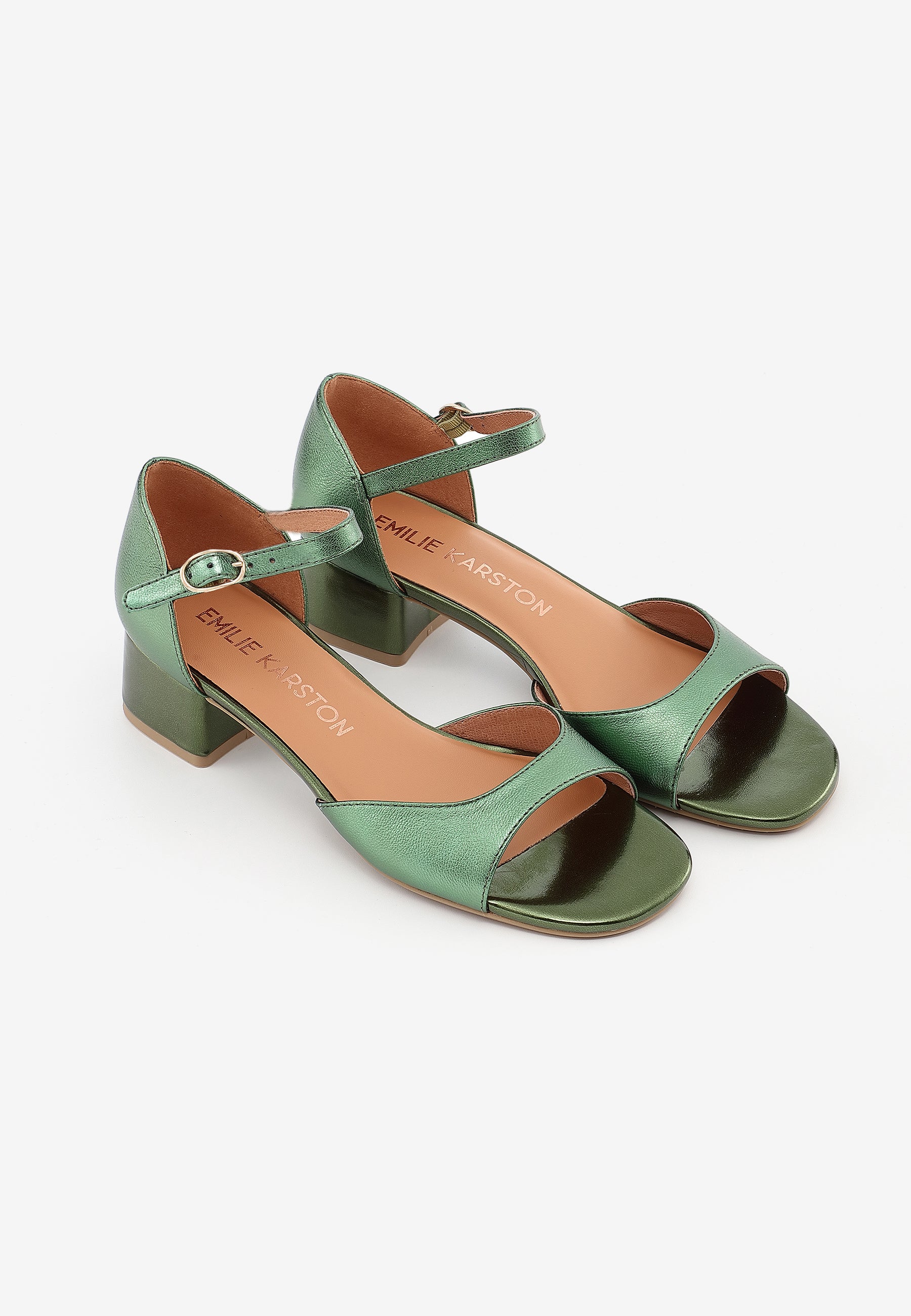 SANDALES AMBER - VERT