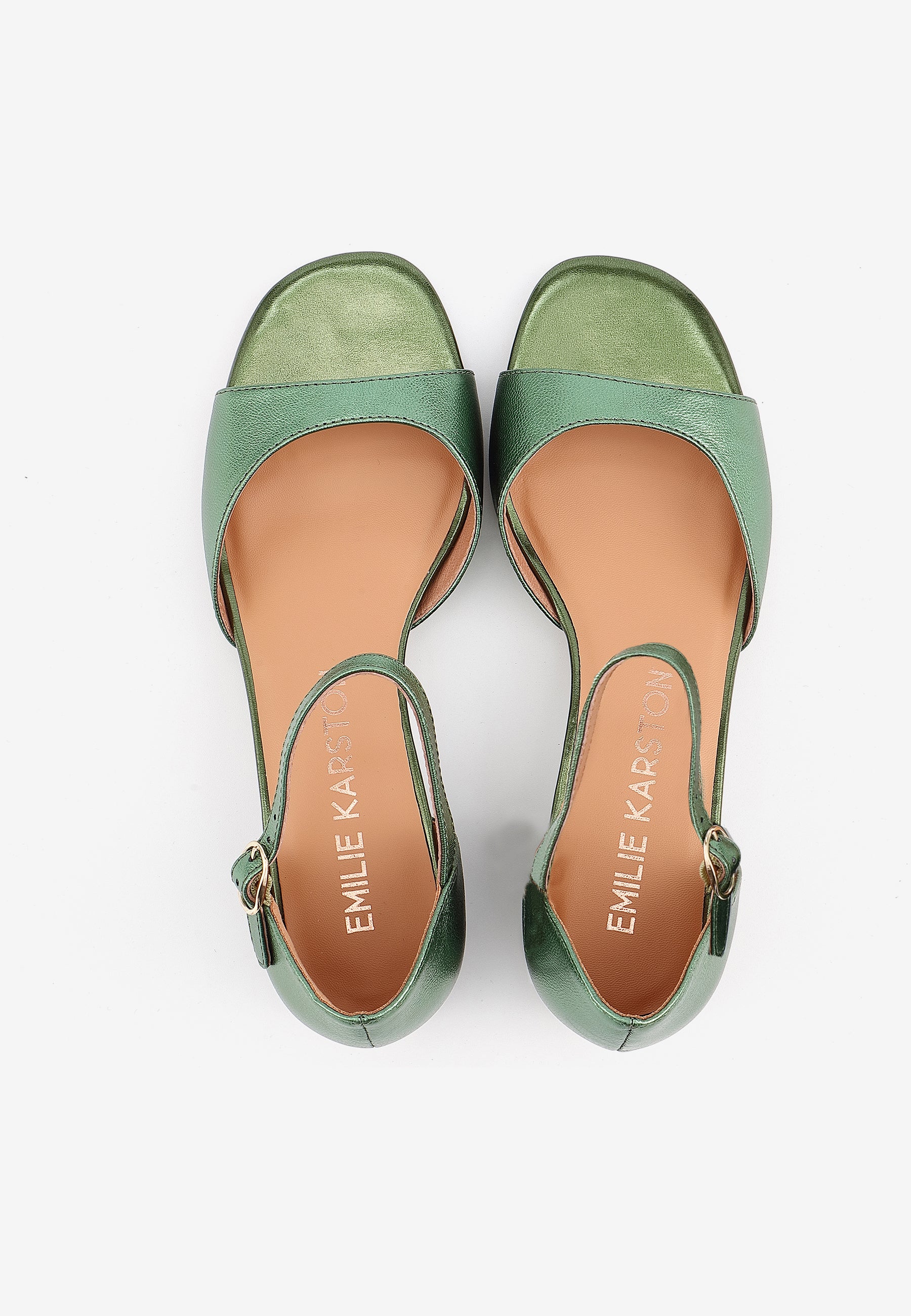 SANDALES AMBER - VERT