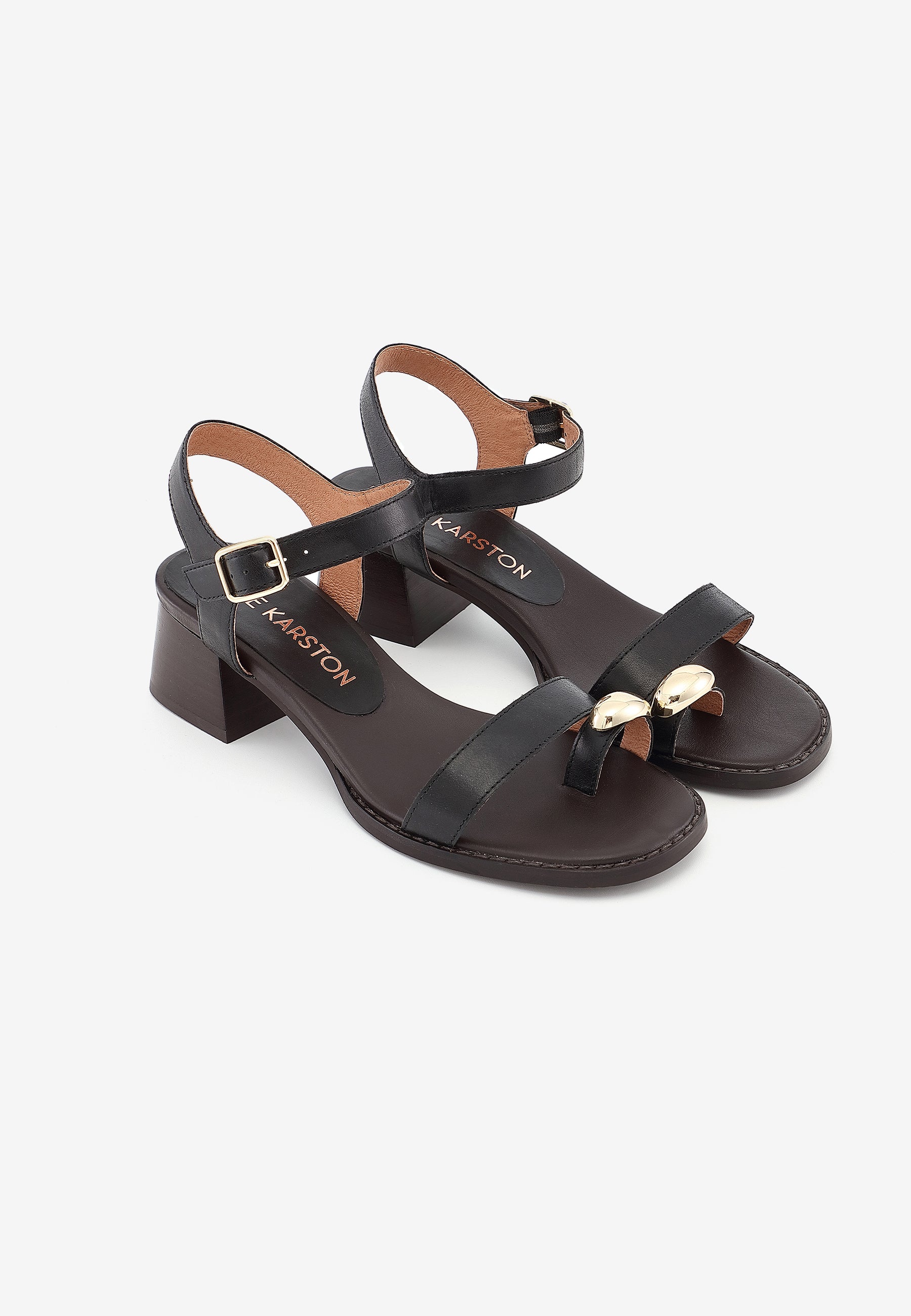 SANDALES ANAIS - NOIR