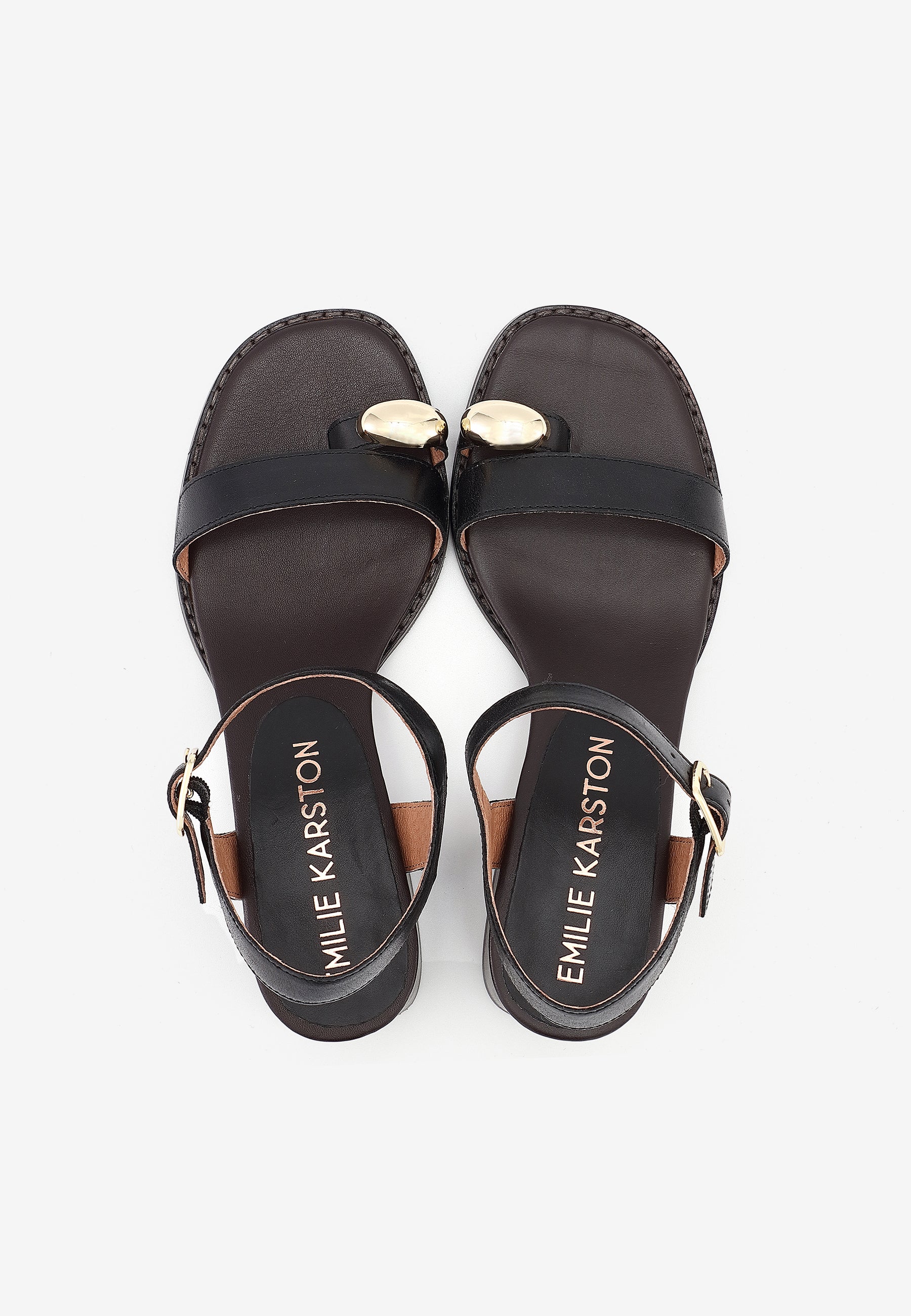 SANDALES ANAIS - NOIR