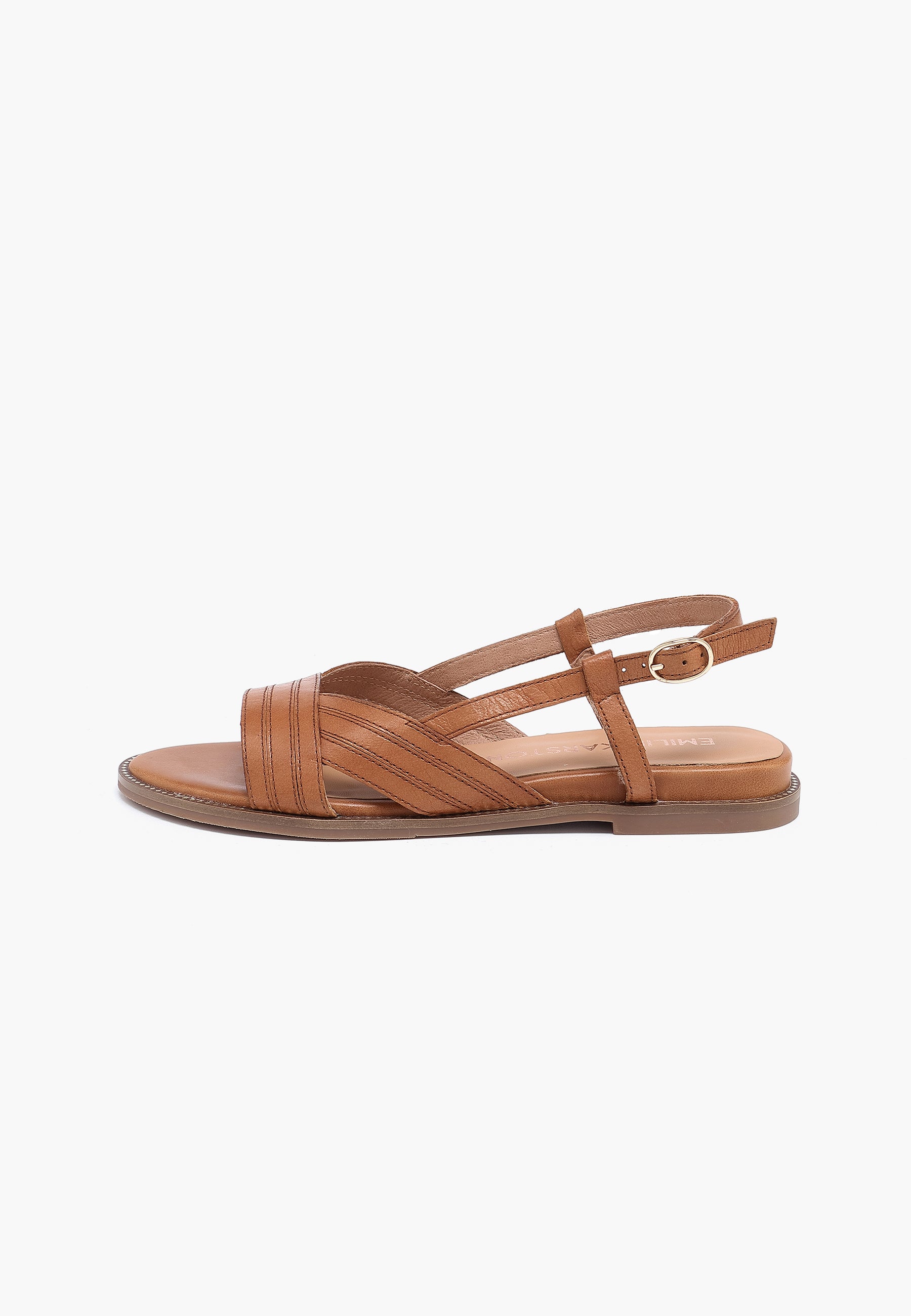 SANDALES PLATES ANISSA - CAMEL