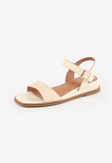 SANDALES AUDE - CRÈME