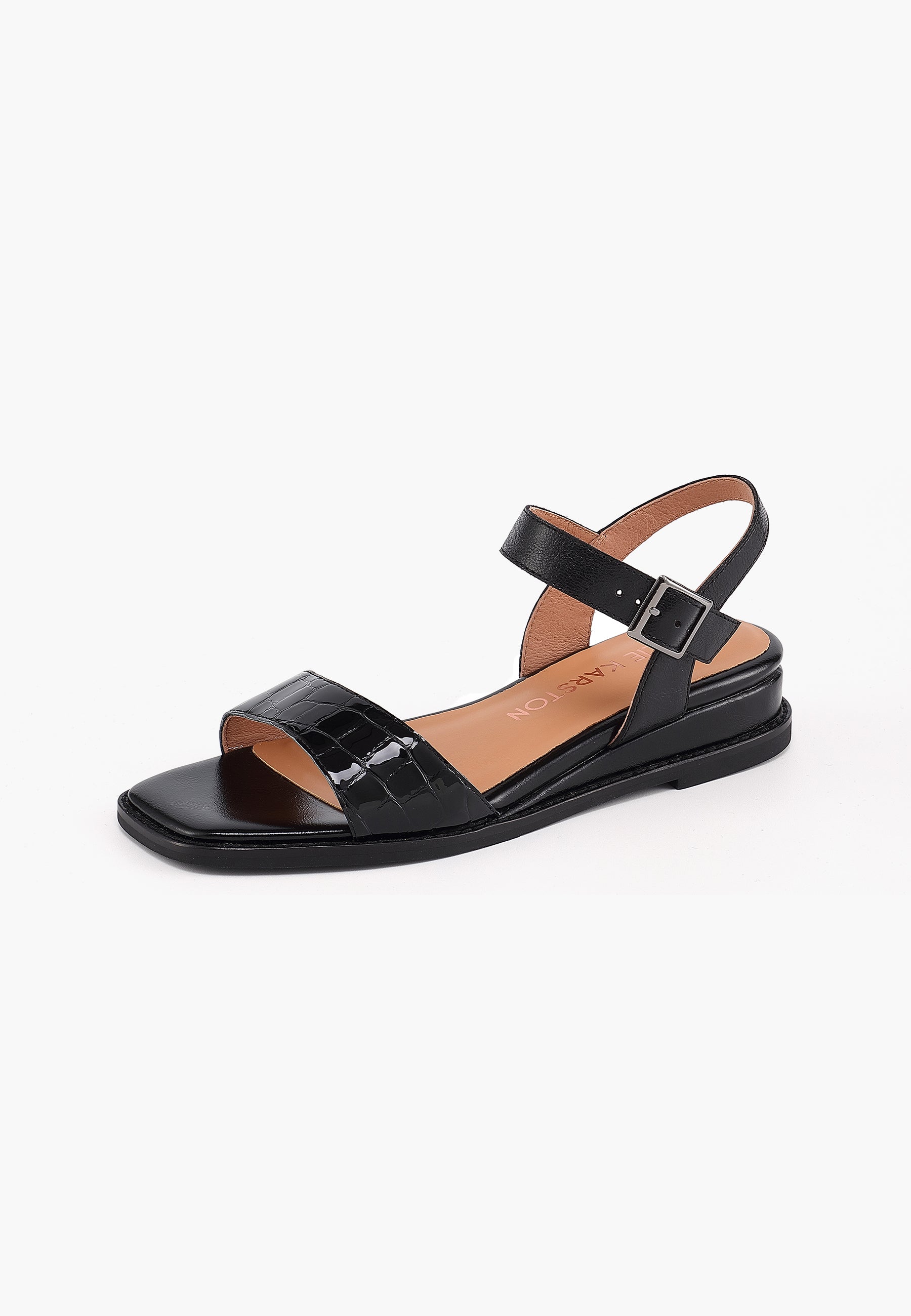 SANDALES AUDE - NOIR