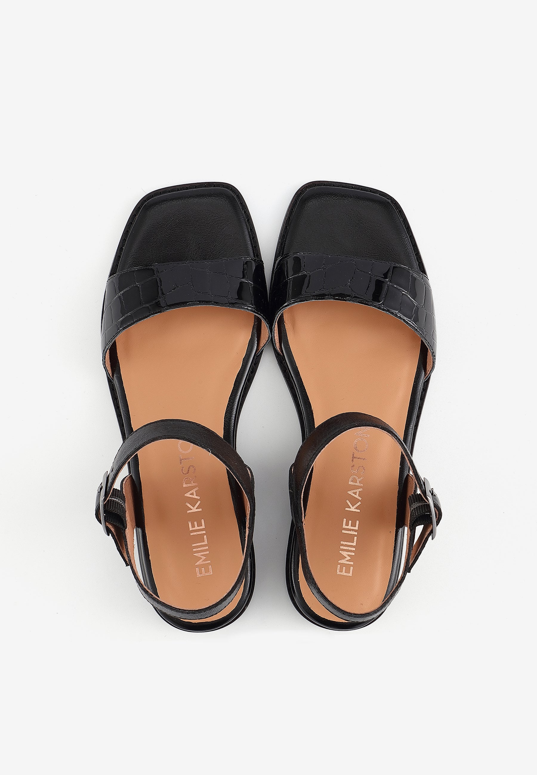 SANDALES AUDE - NOIR