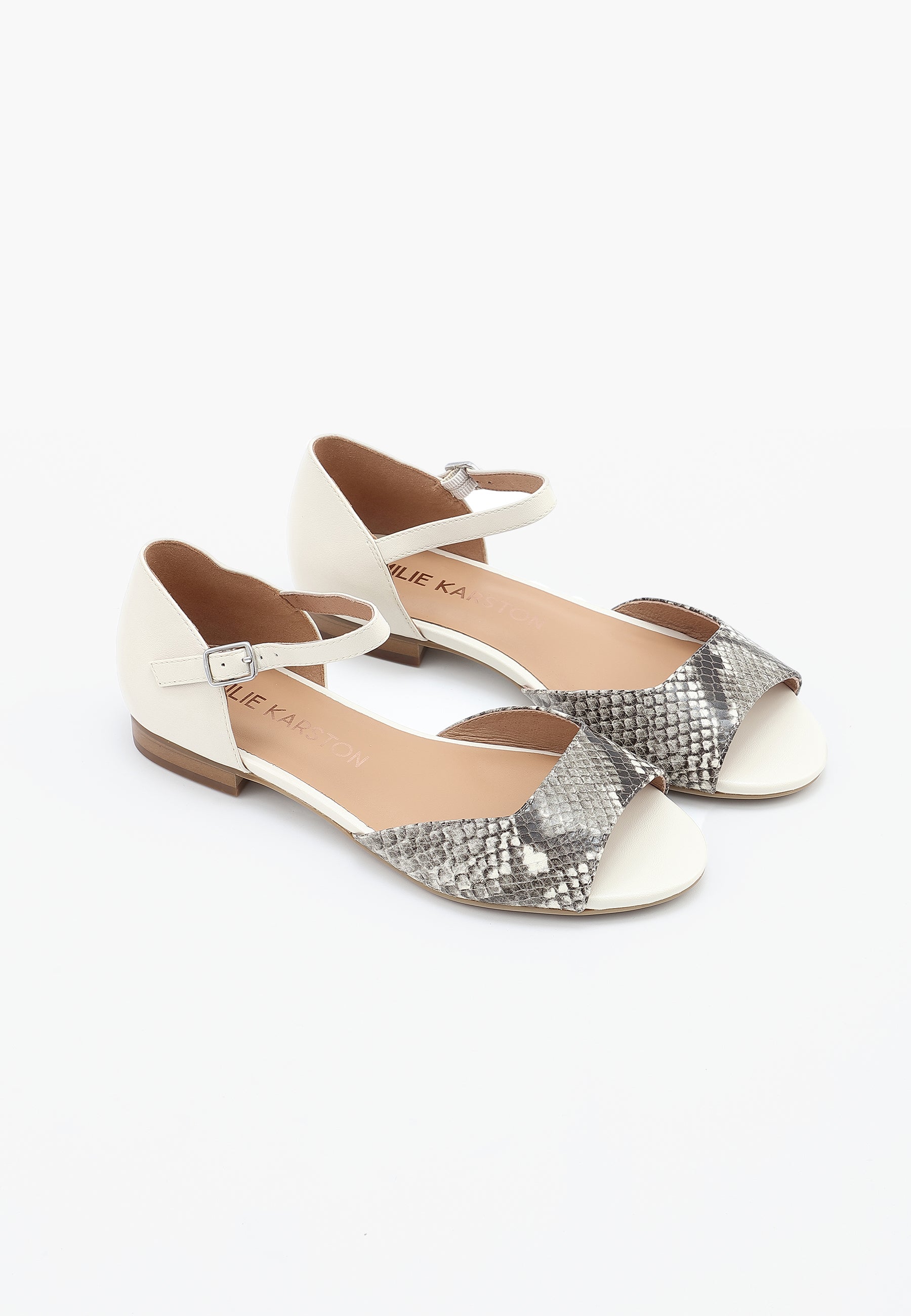 SANDALES AXELLE - PYTHON