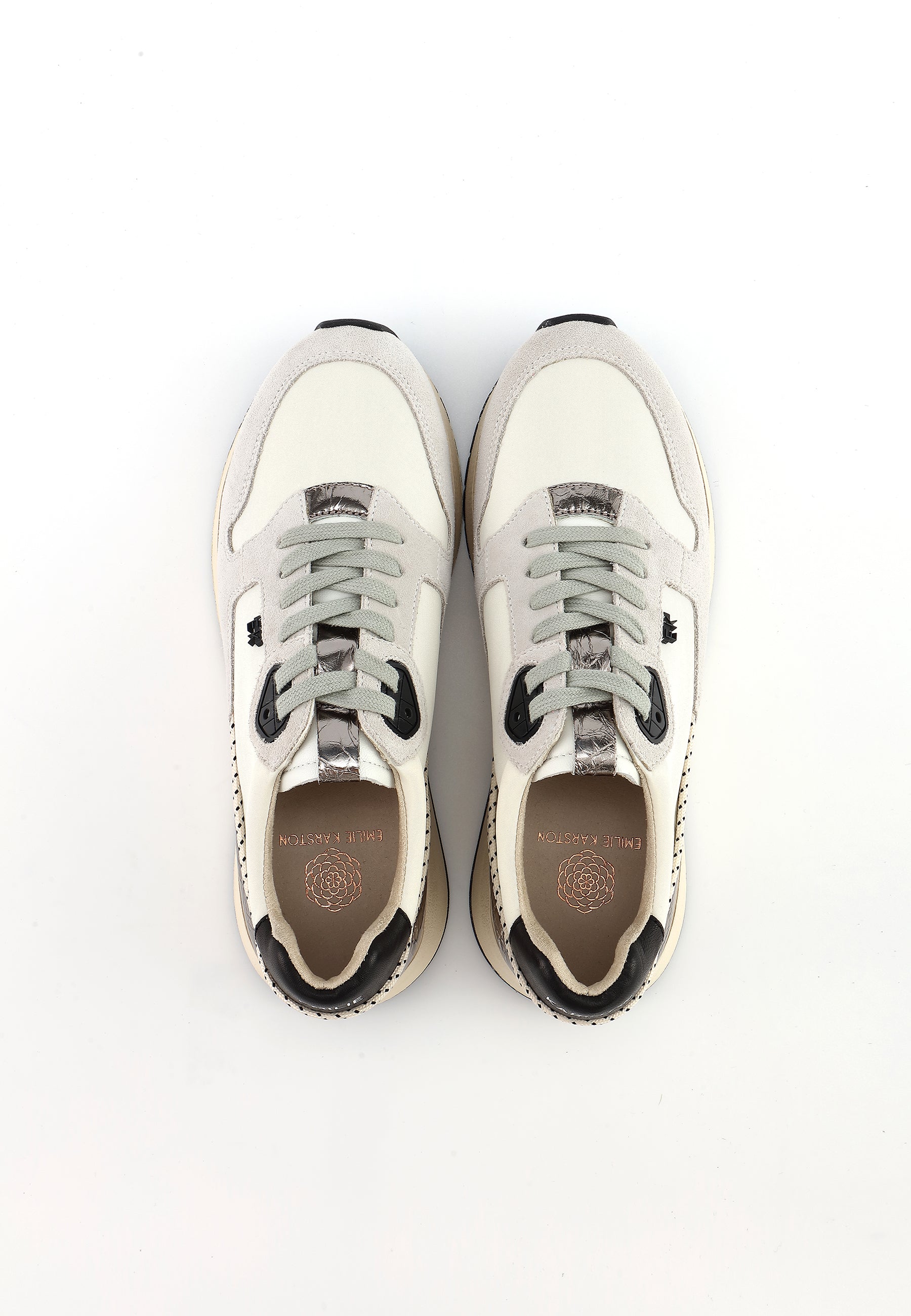 BASKETS BOBBIE - ARGENT