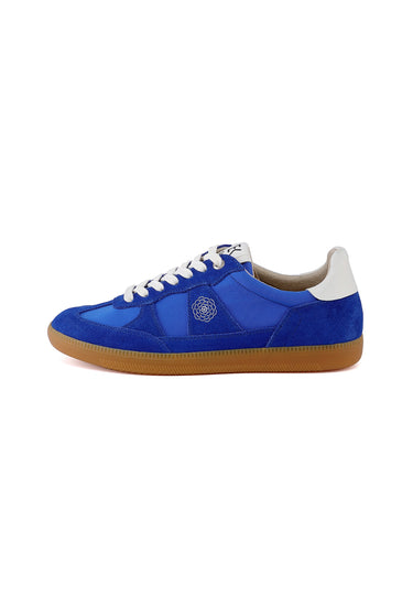 CHERRY - Baskets en cuir Bleu