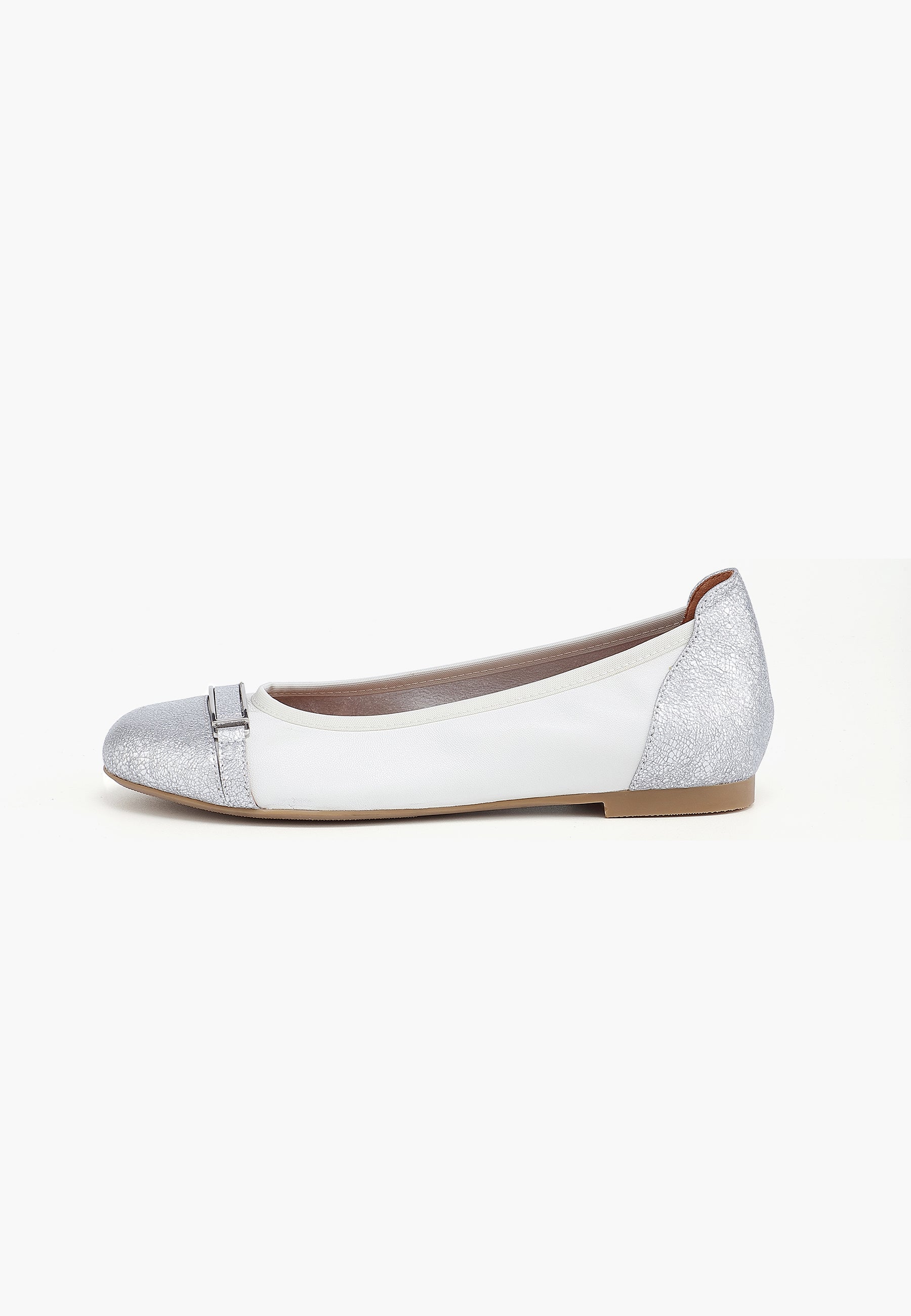 BALLERINES CLARIS - ARGENT