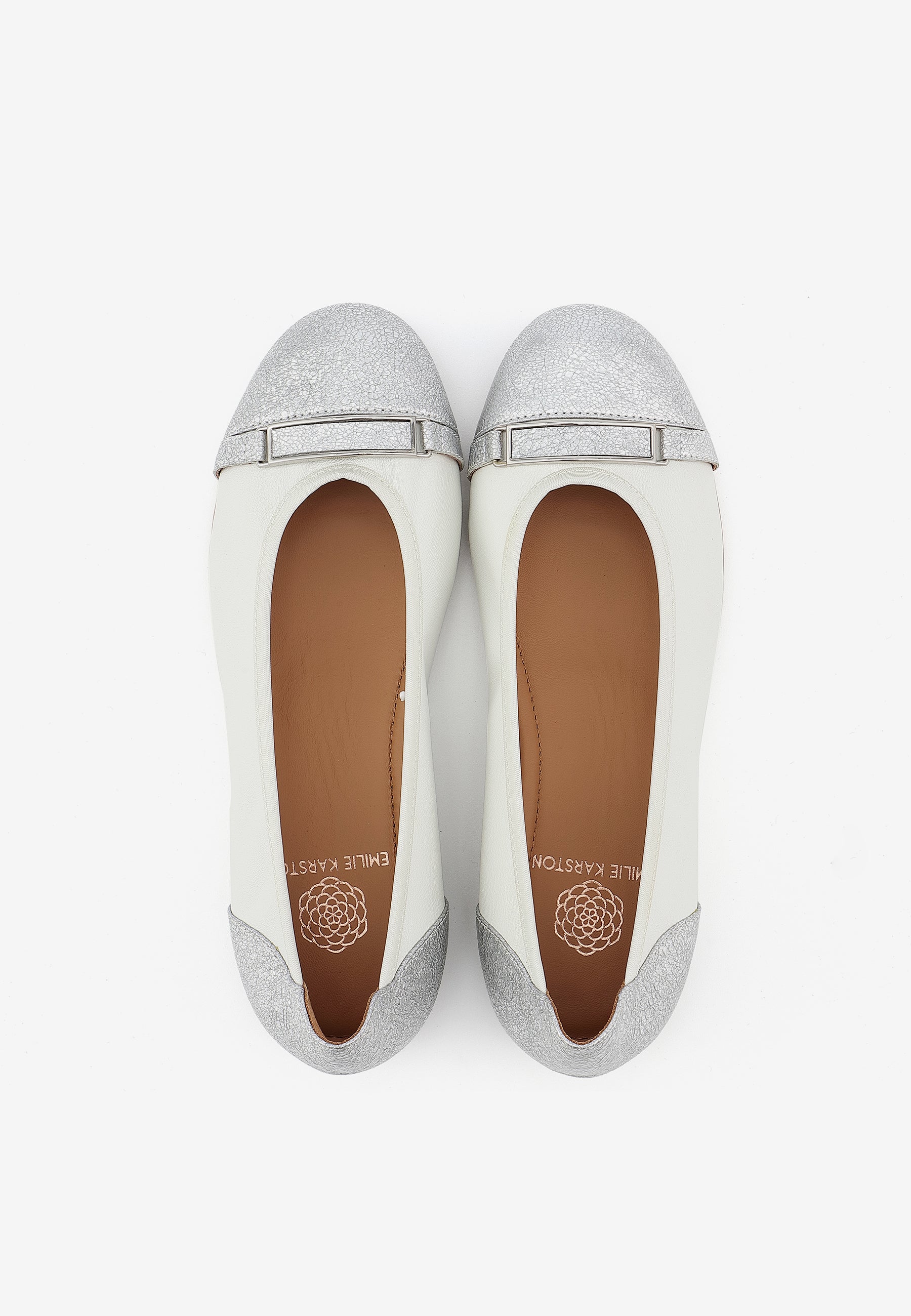 BALLERINES CLARIS - ARGENT