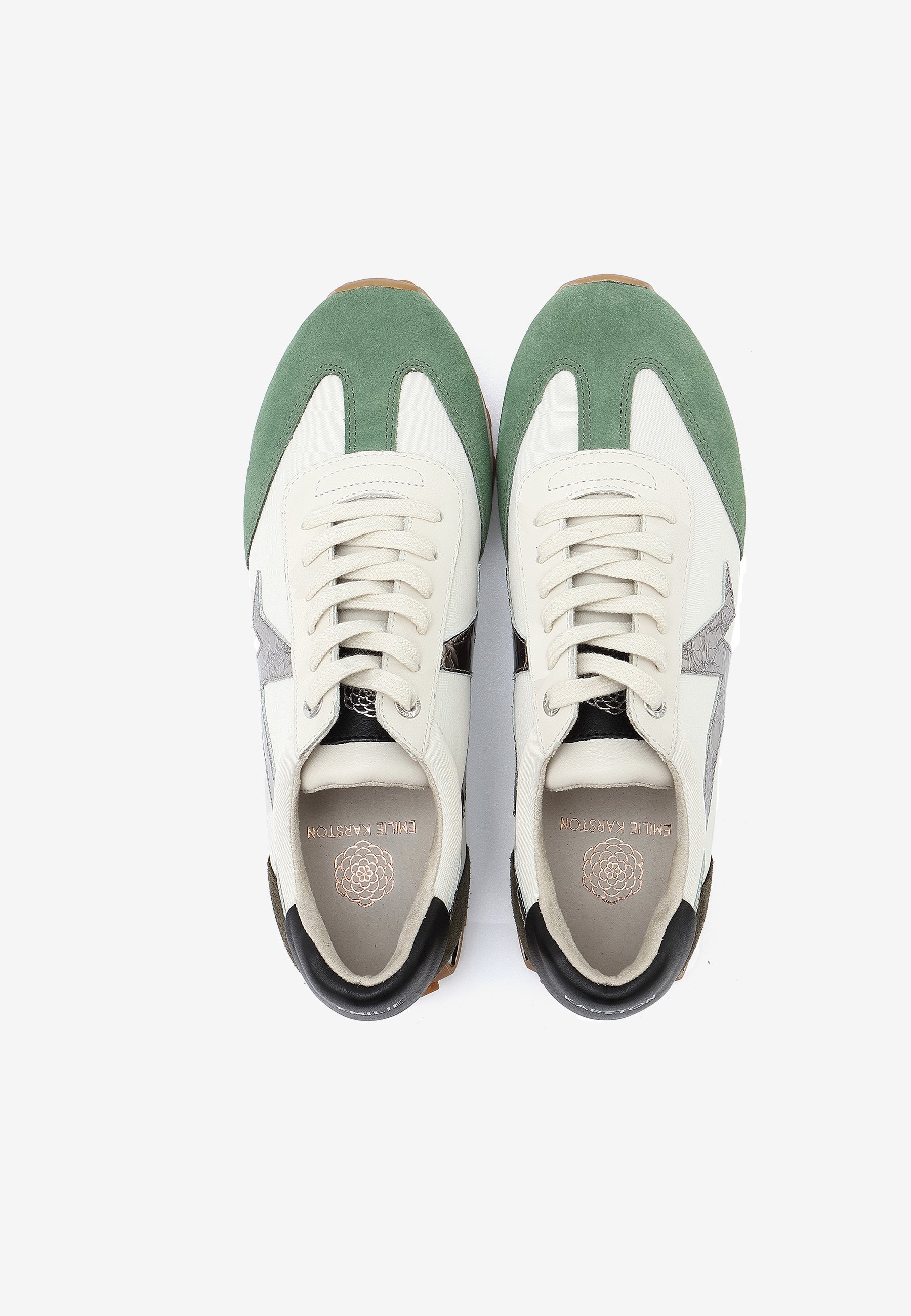 BASKETS COLETTE - VERT