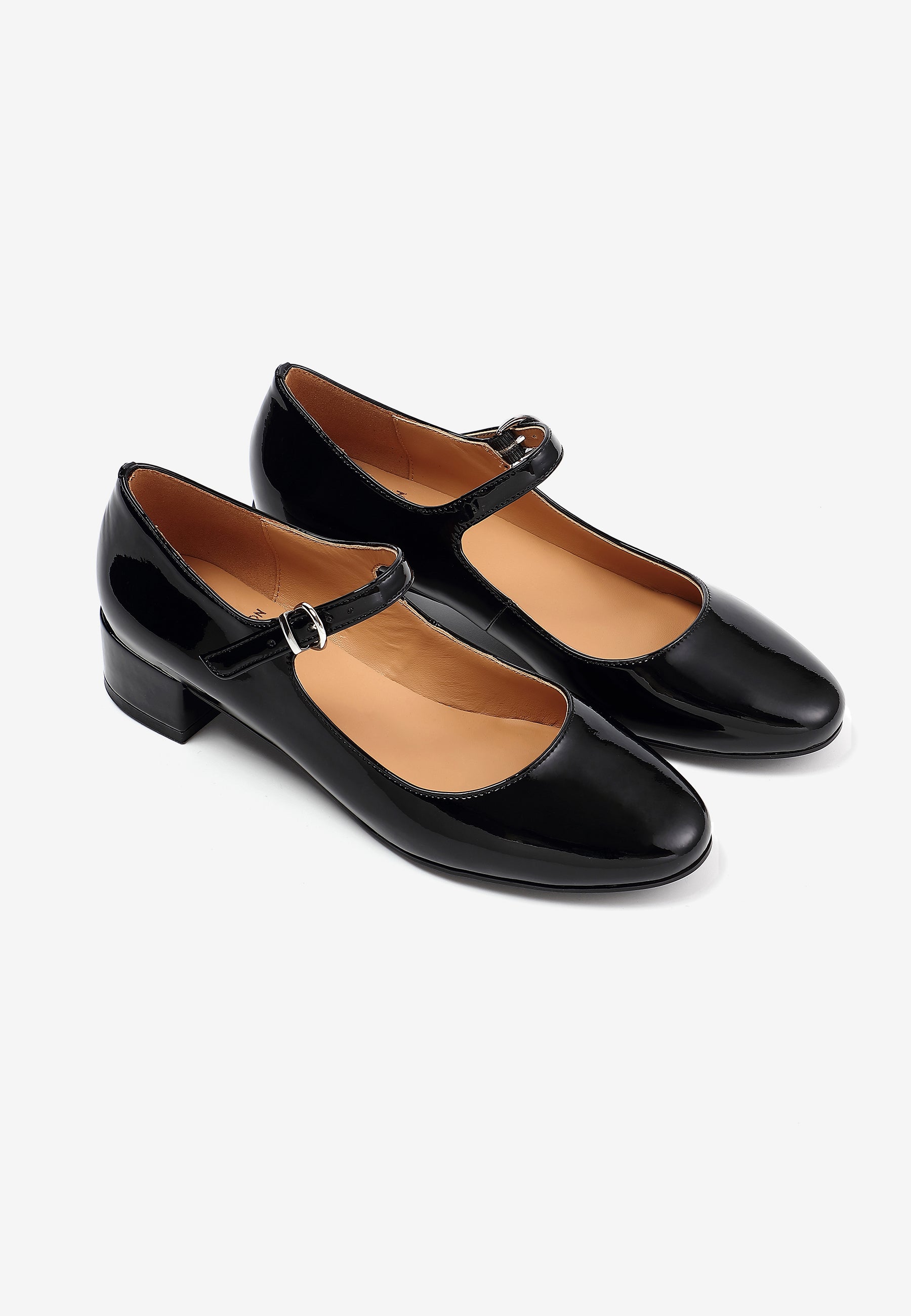 BALLERINES DORIE - NOIR VERNIS