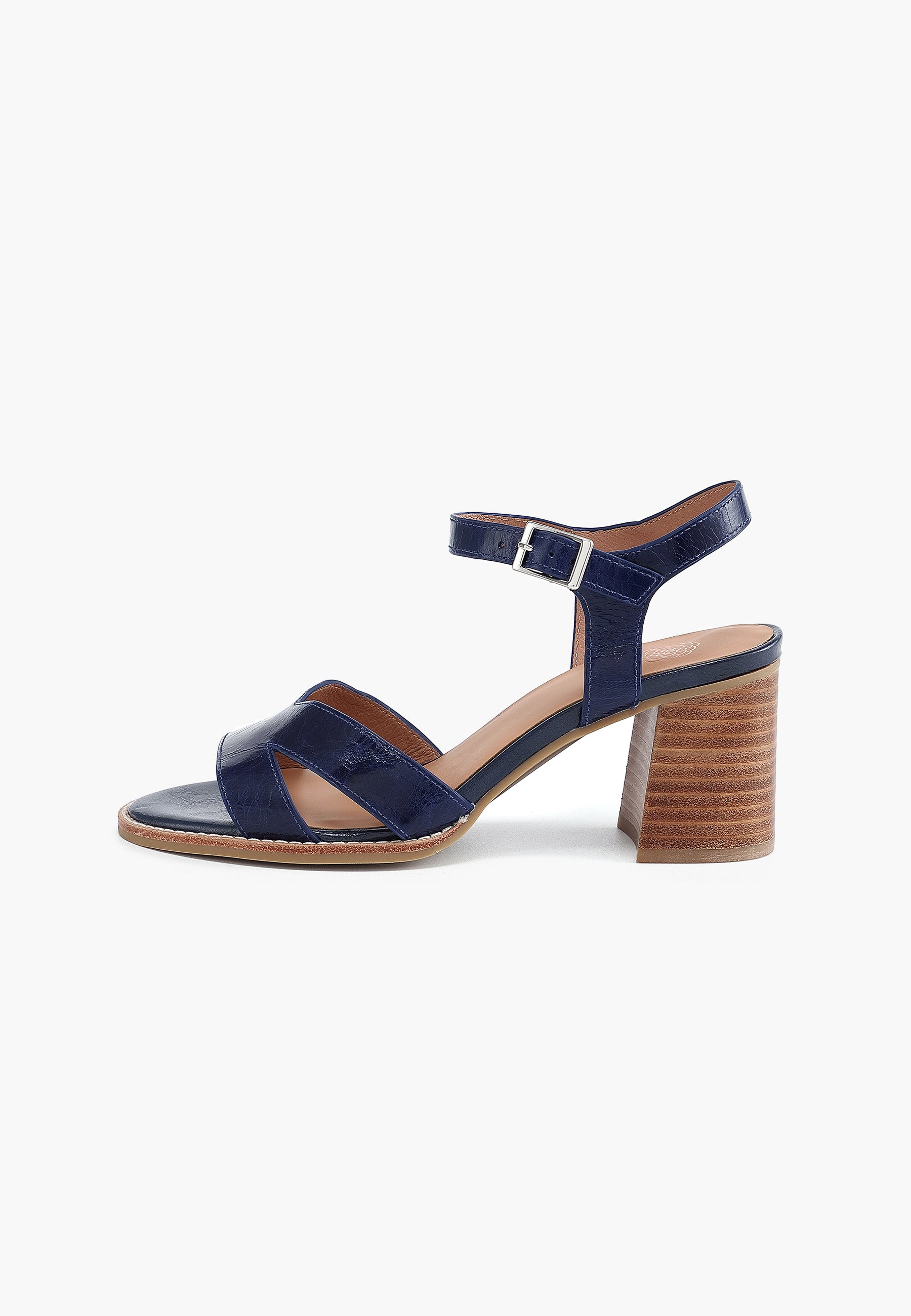 SANDALES À TALONS EDEN - BLEU