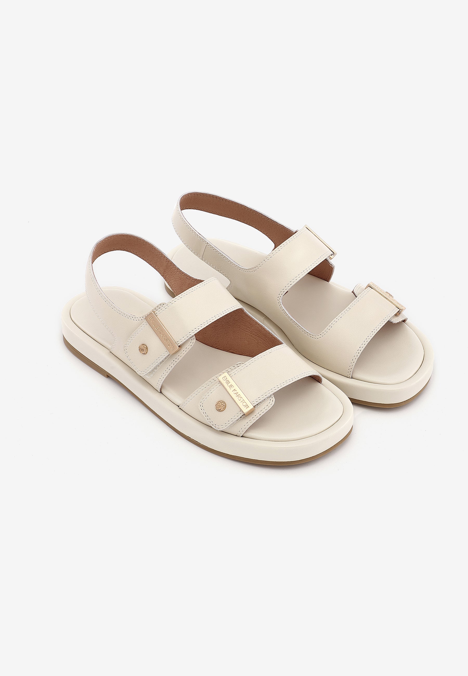 SANDALES EMMA - CRÈME