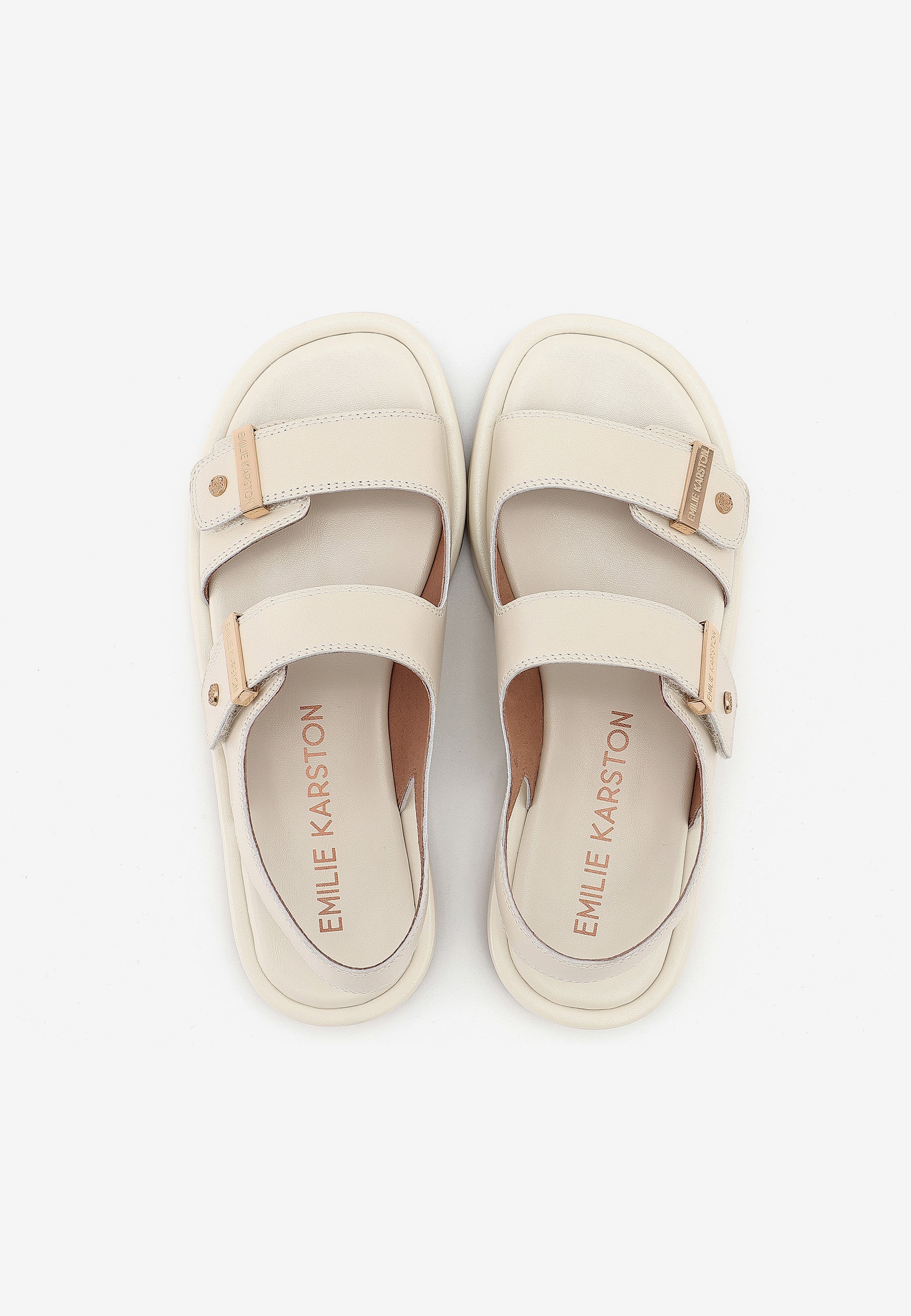 SANDALES EMMA - CRÈME