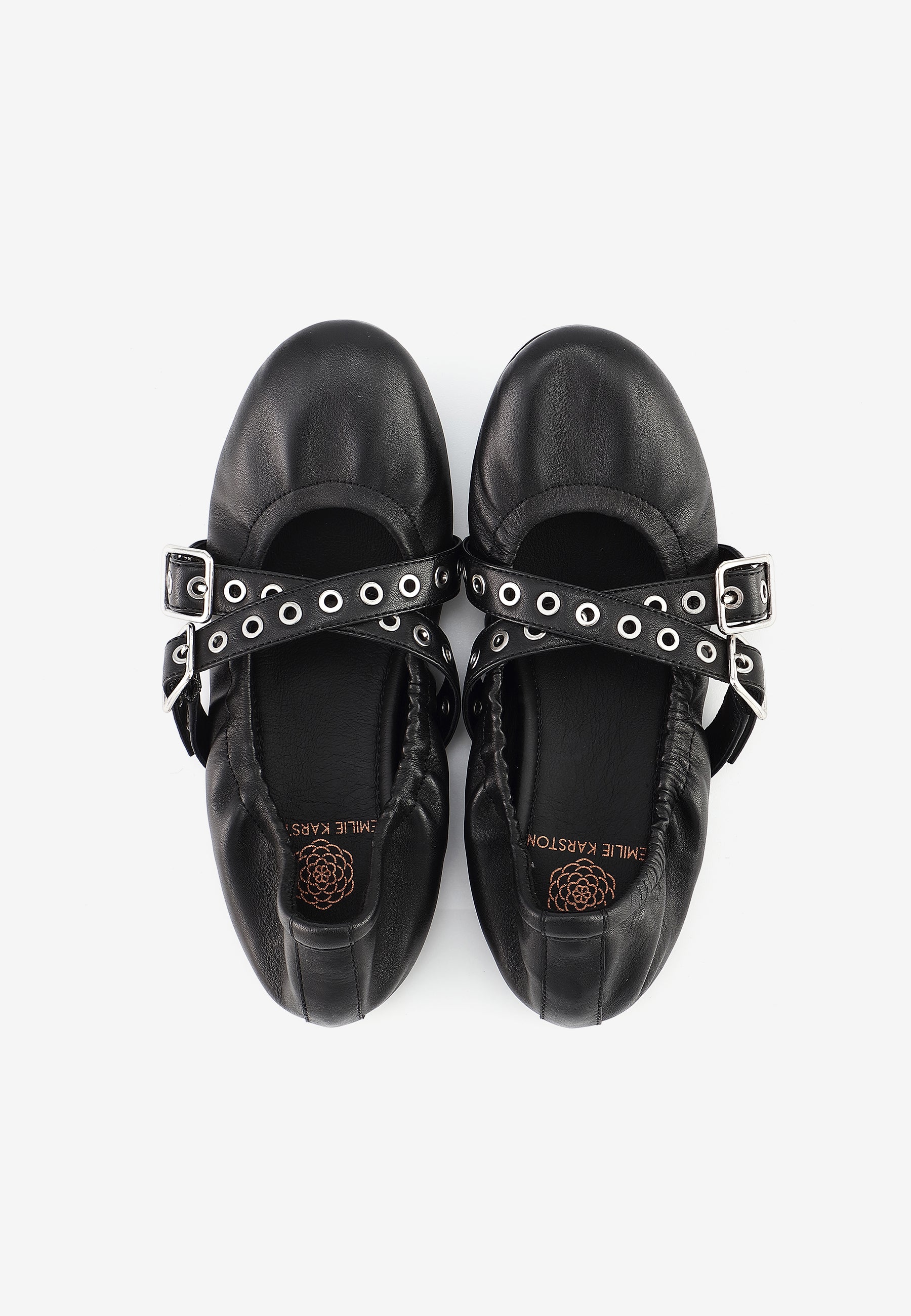 BALLERINES GAIA - NOIR