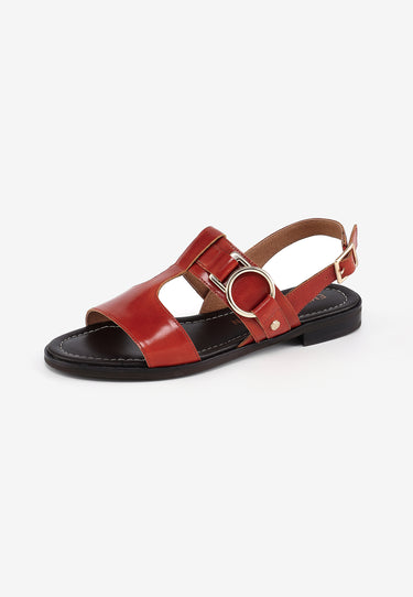 SANDALES GRETTA - ROUGE