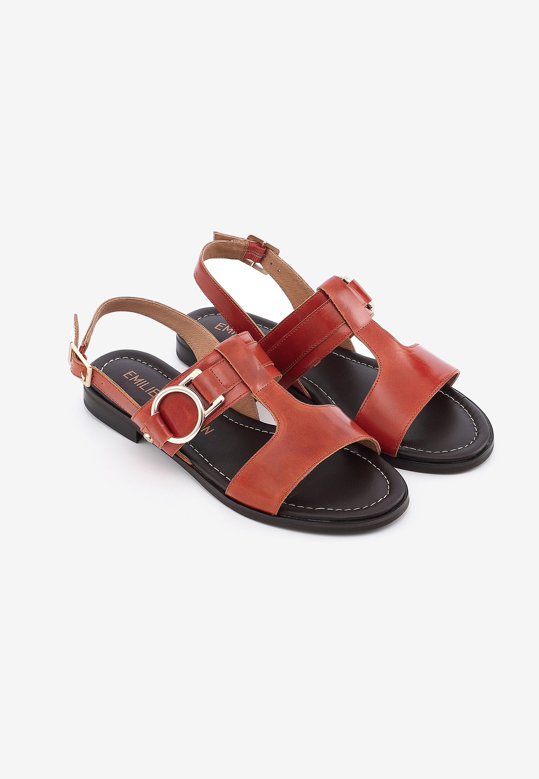 SANDALES GRETTA - ROUGE