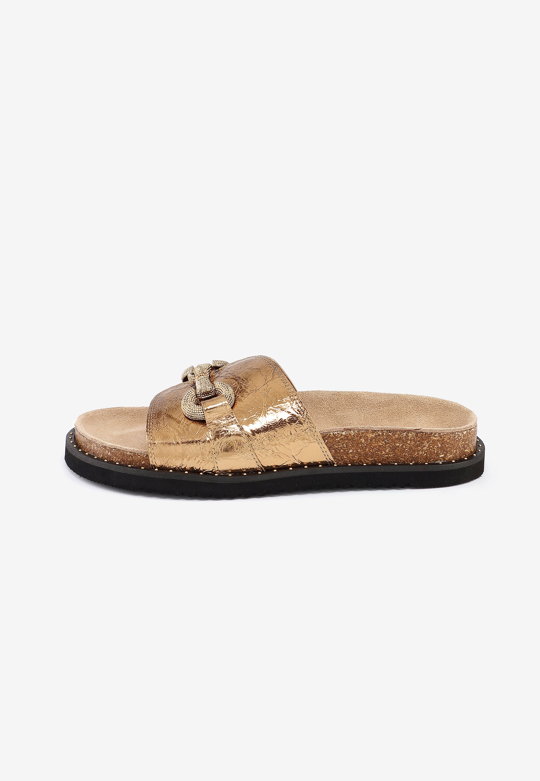 MULES HEIDI - GOLD