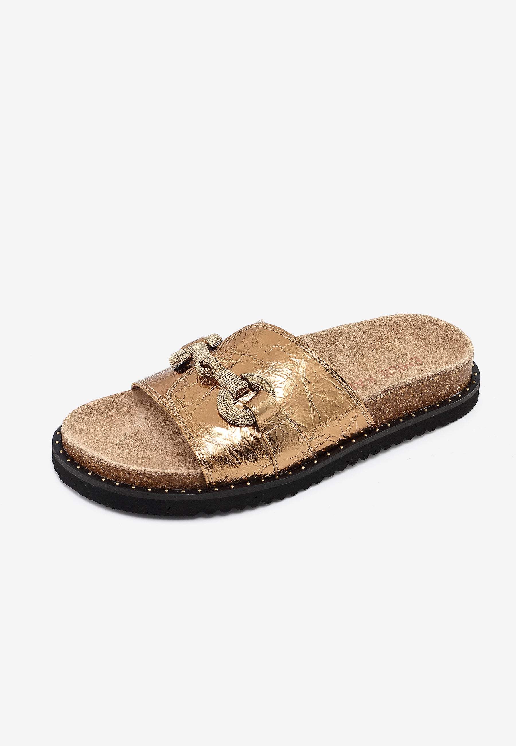 MULES HEIDI - GOLD