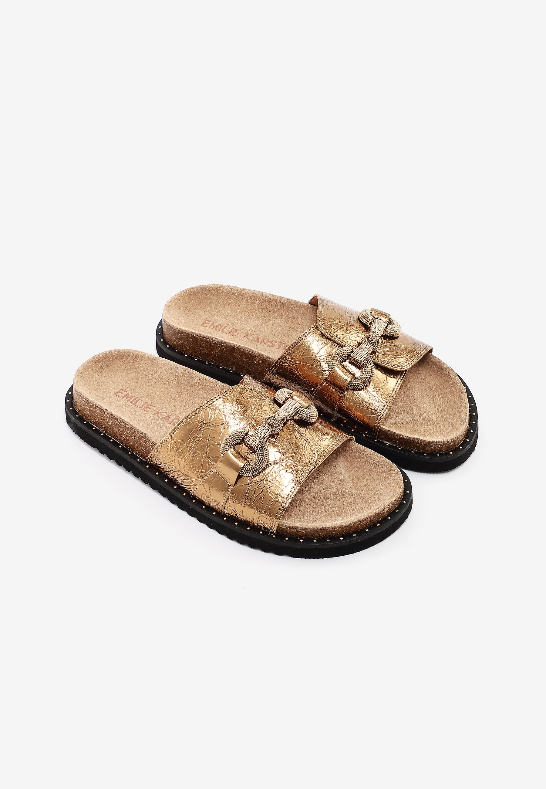 MULES HEIDI - GOLD