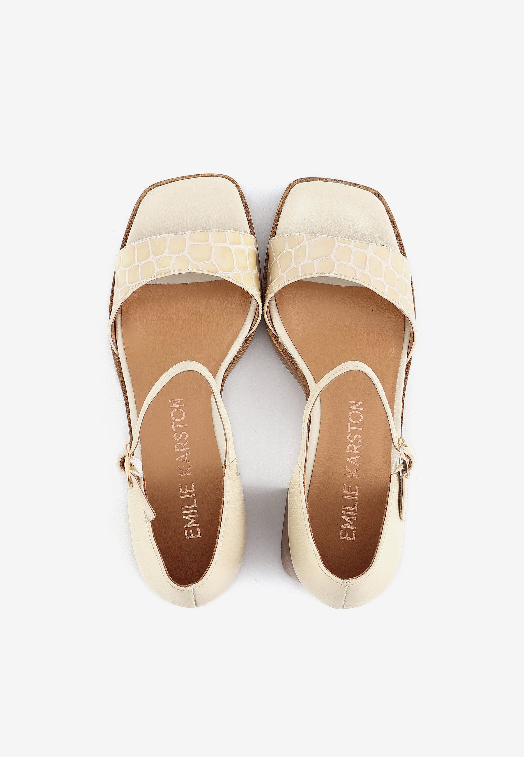 SANDALES IVANA - CRÈME