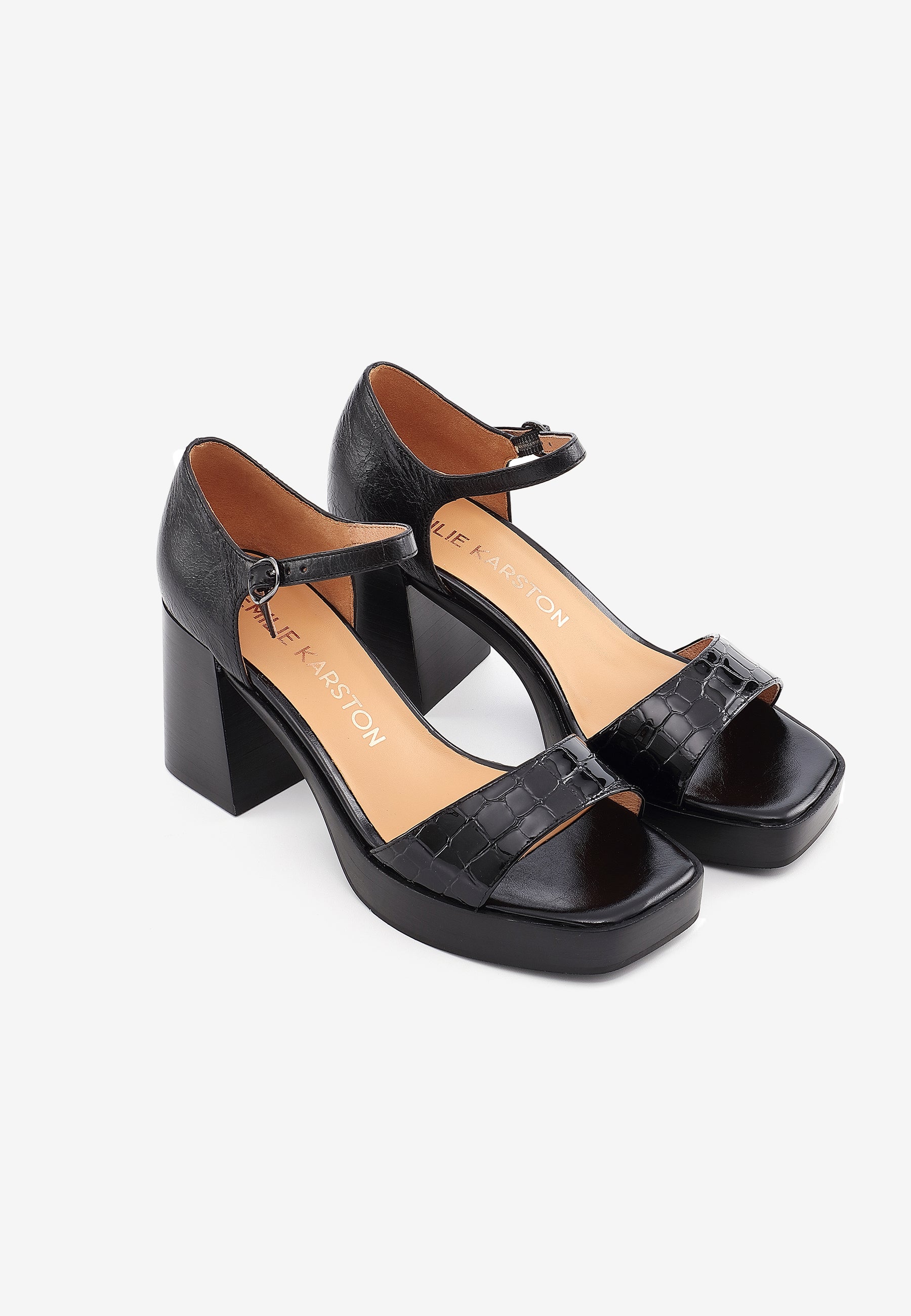 SANDALES IVANA - NOIR