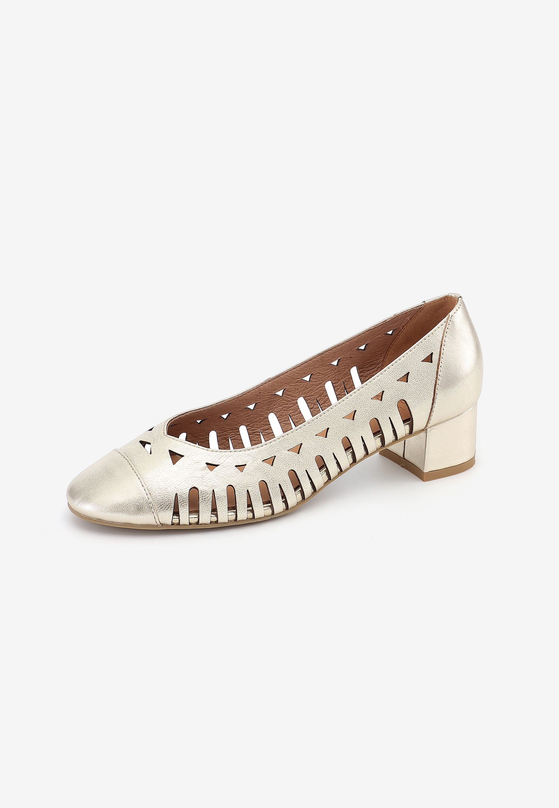BALLERINES JULIA - PLATINE