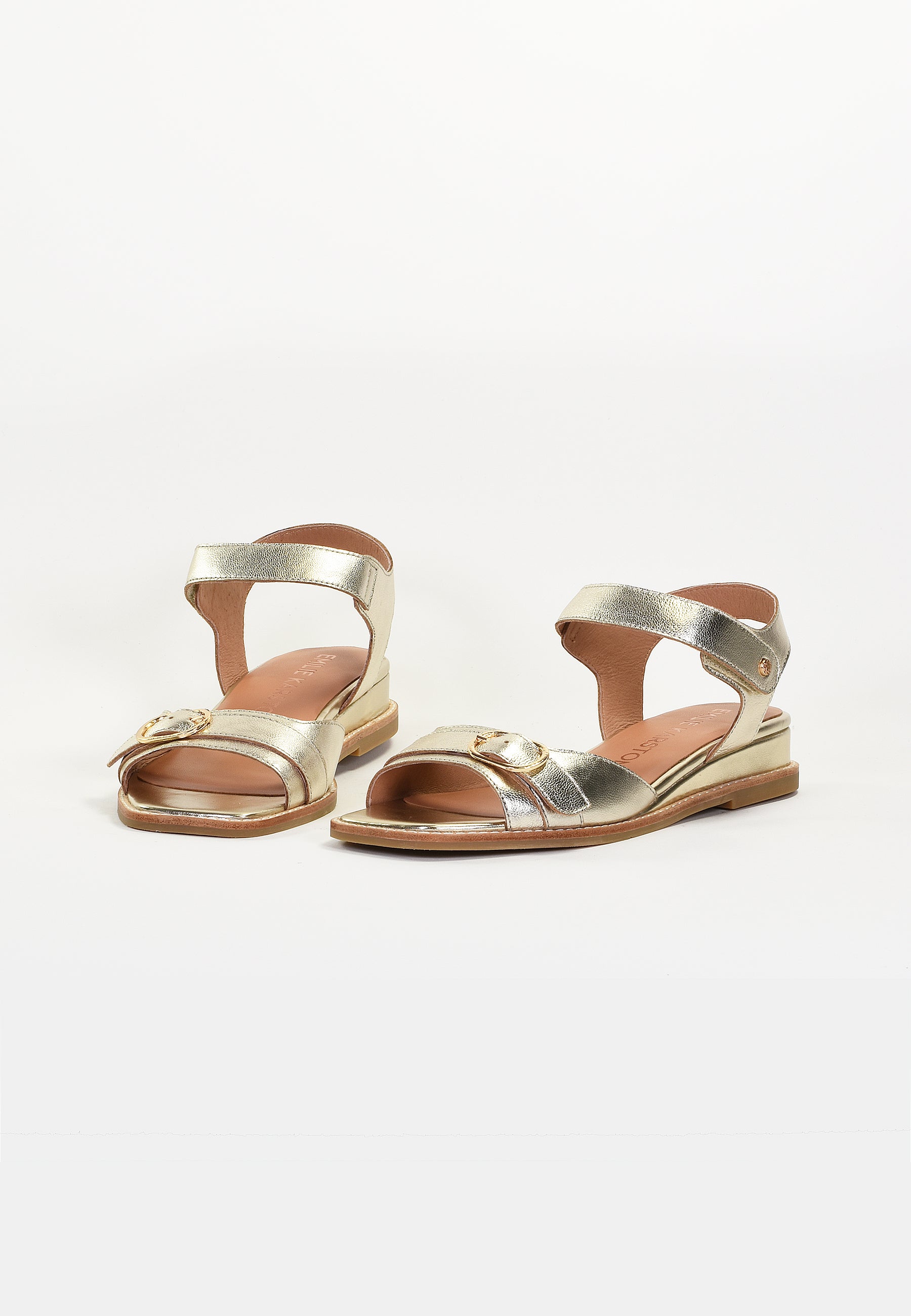 SANDALES KATIA - PLATINE