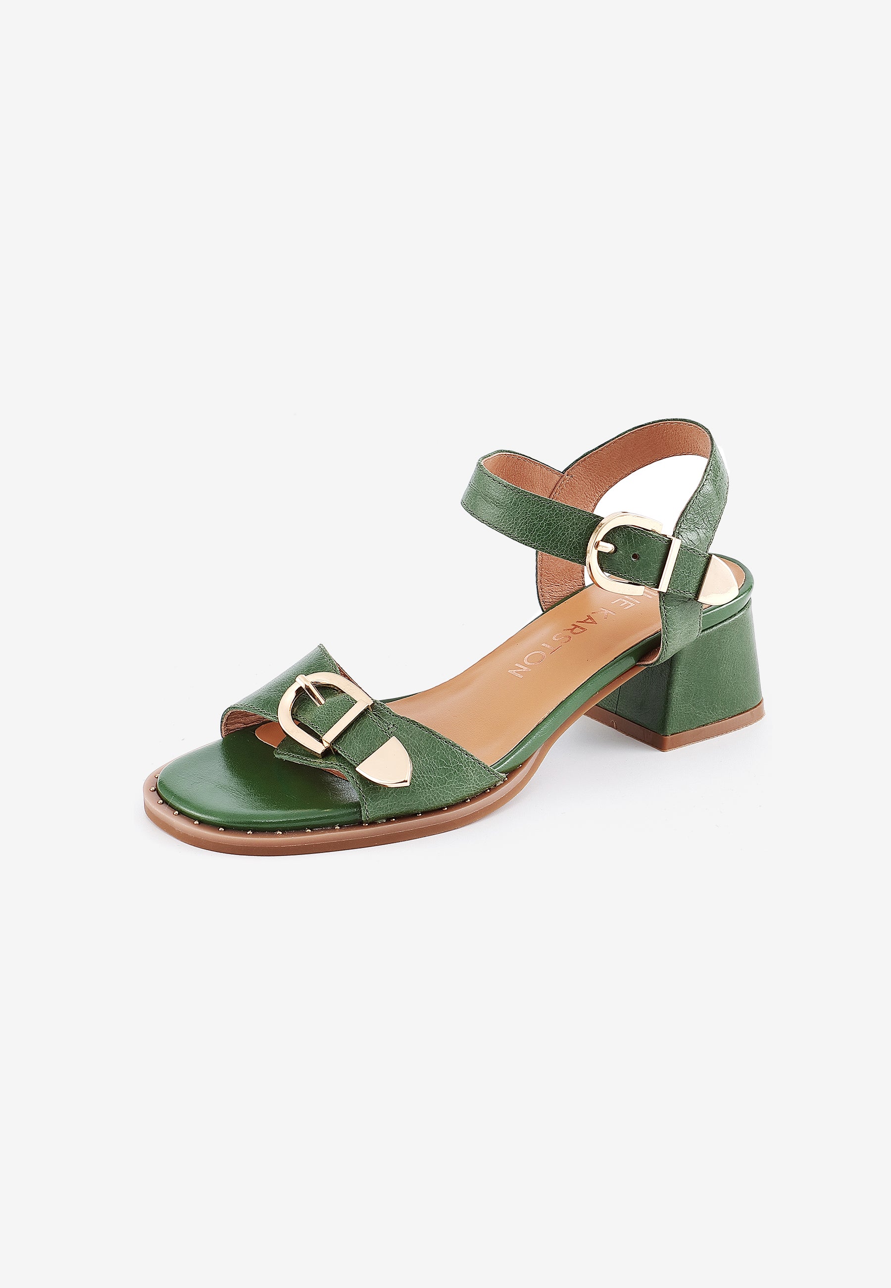 SANDALES À TALONS KEITH - VERT