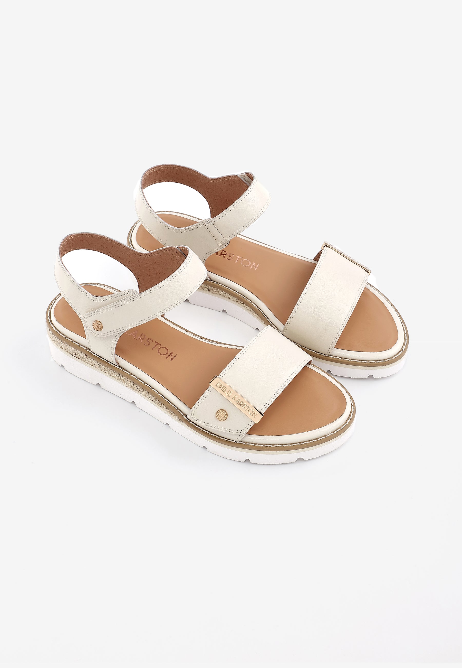 SANDALES LIAM - CRÈME