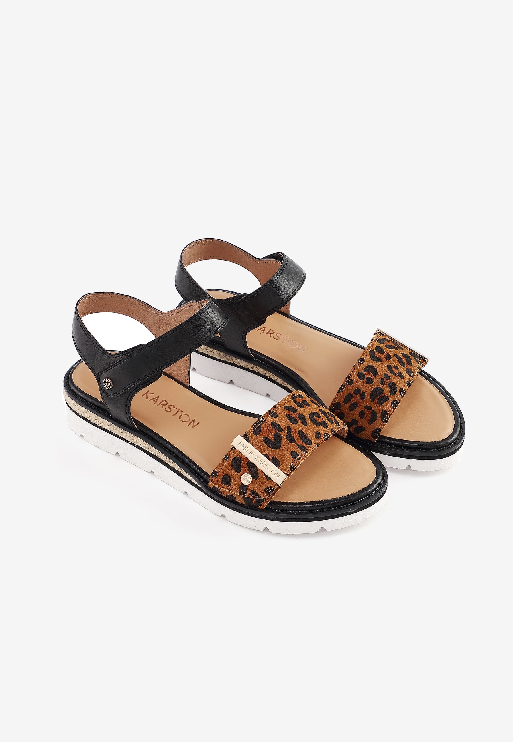 SANDALES LIAM - LÉOPARD