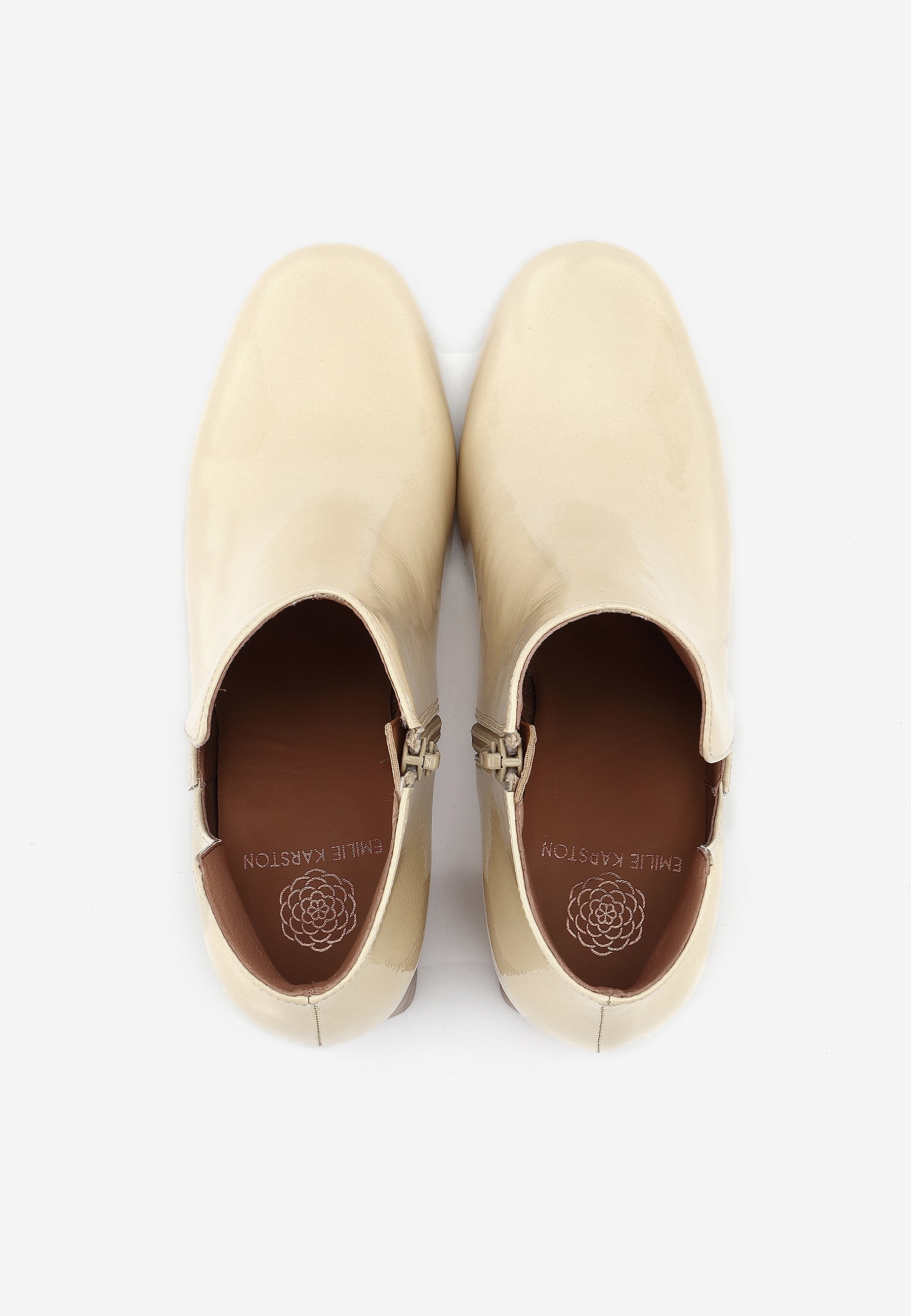 BOTTINES LOU - CREME