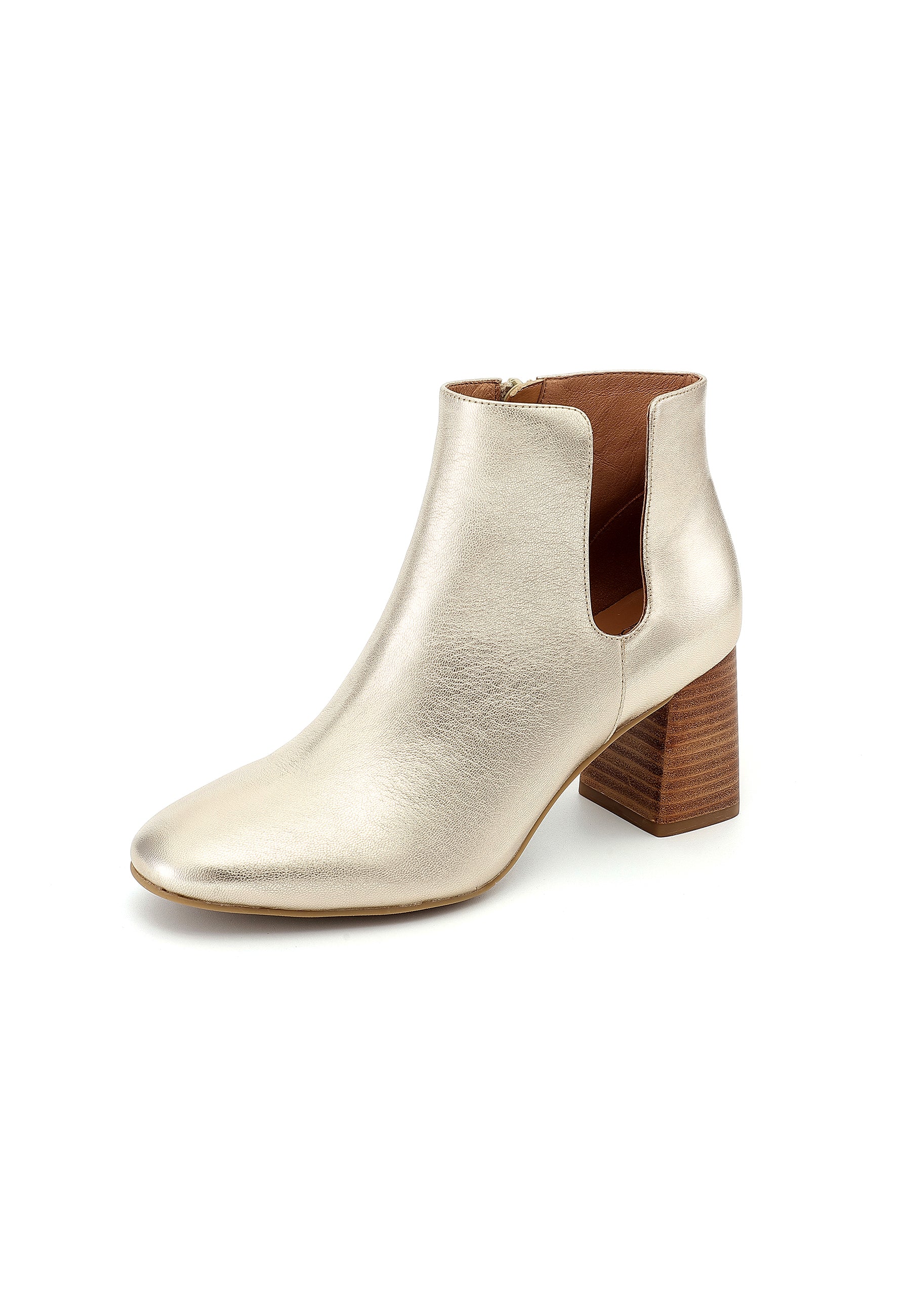 LOU ANKLE BOOTS - PLATINUM
