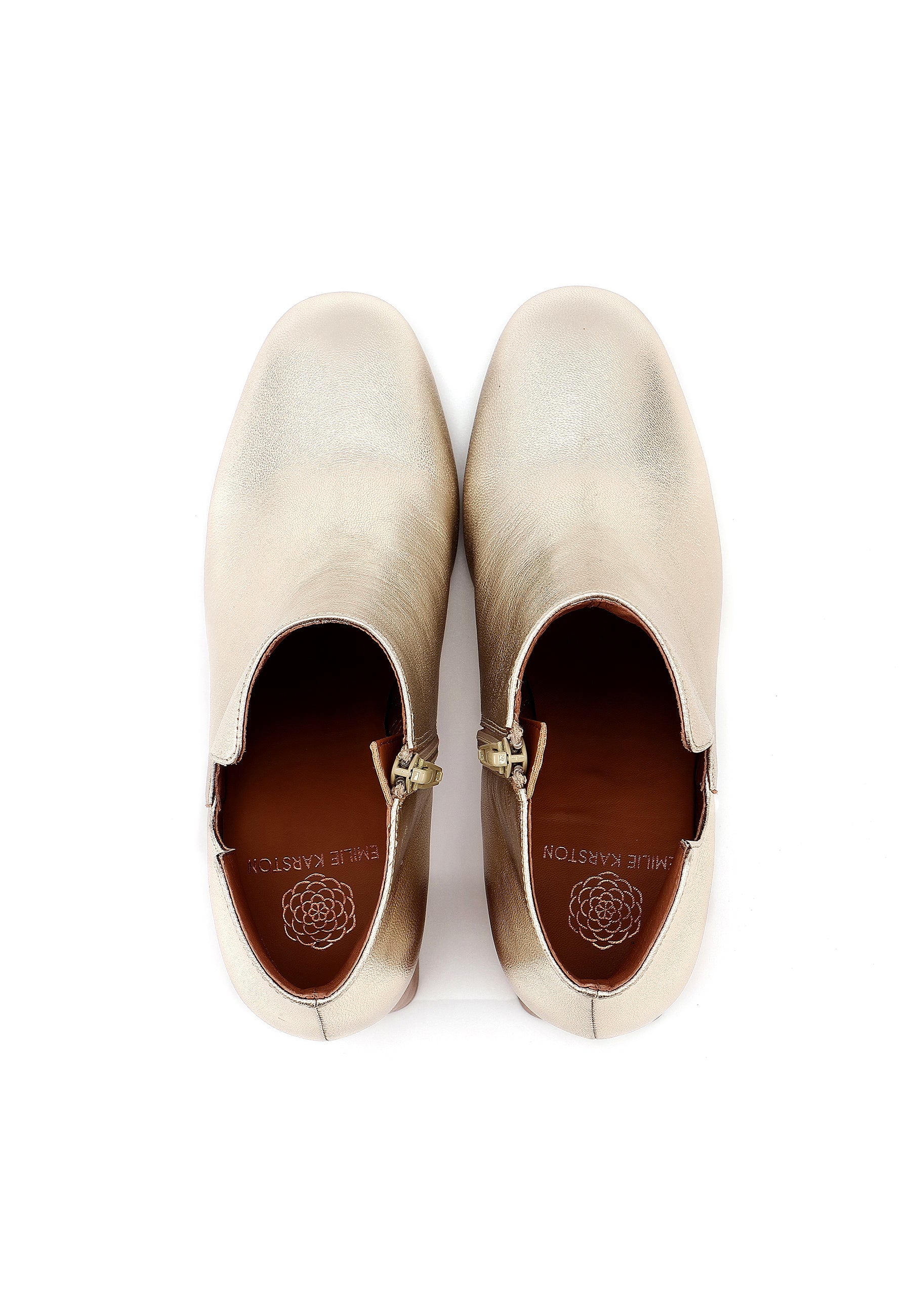 LOU ANKLE BOOTS - PLATINUM