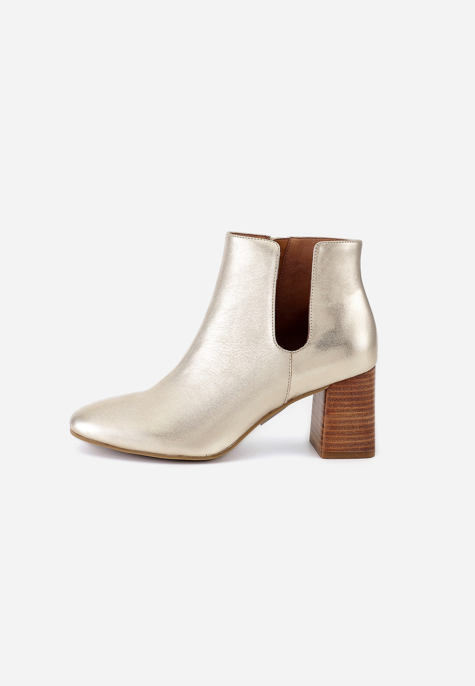 LOU ANKLE BOOTS - PLATINUM