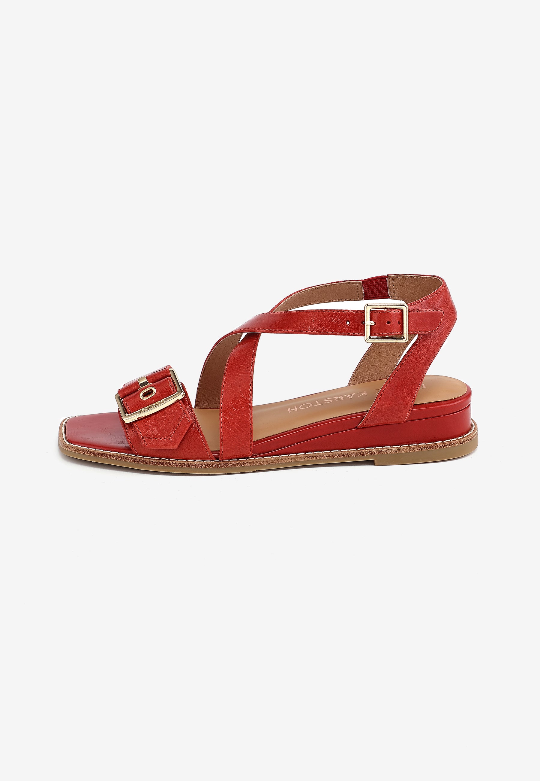SANDALES LUCIE - ROUGE