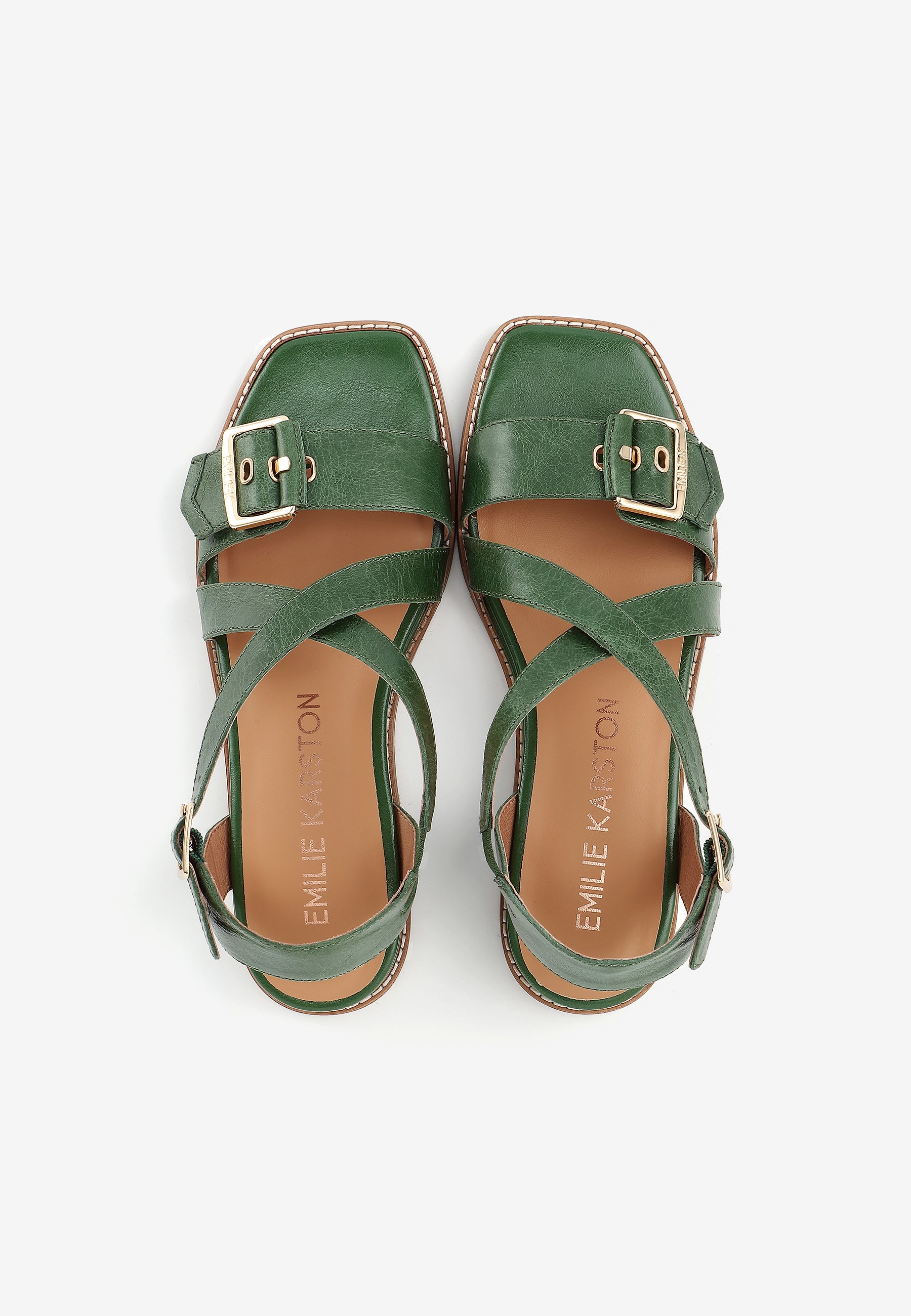SANDALES LUCIE - VERT