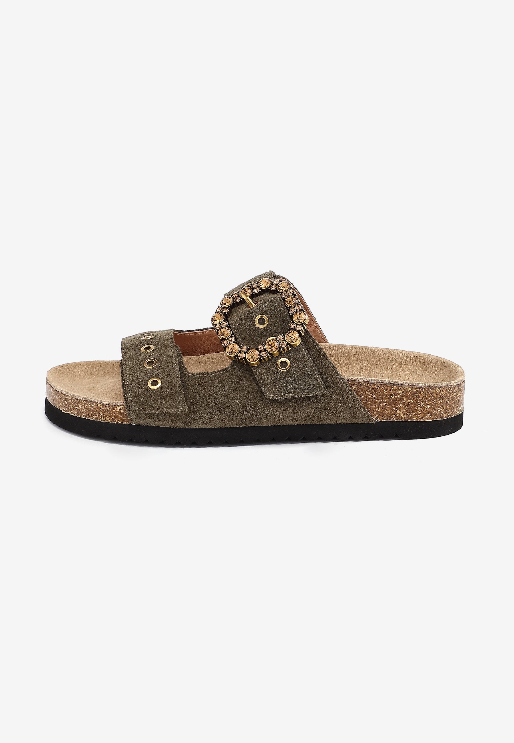MULES LUNA - KAKI