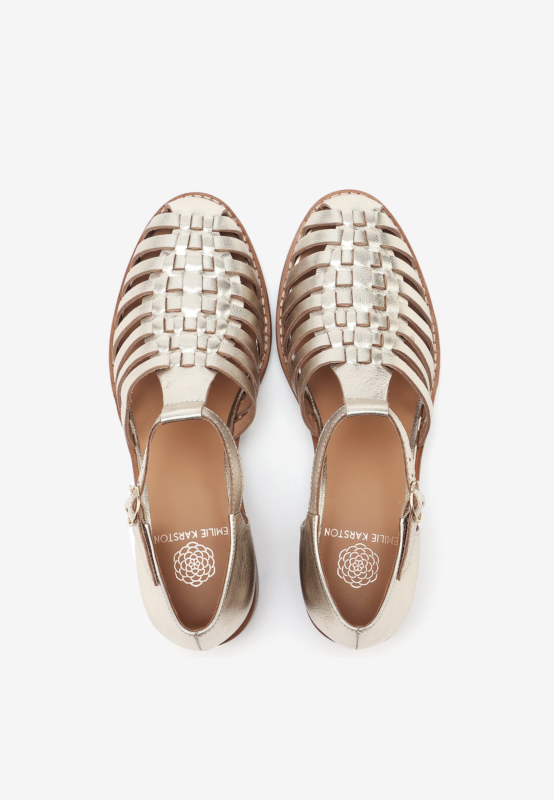 SANDALES MAEVE - PLATINE