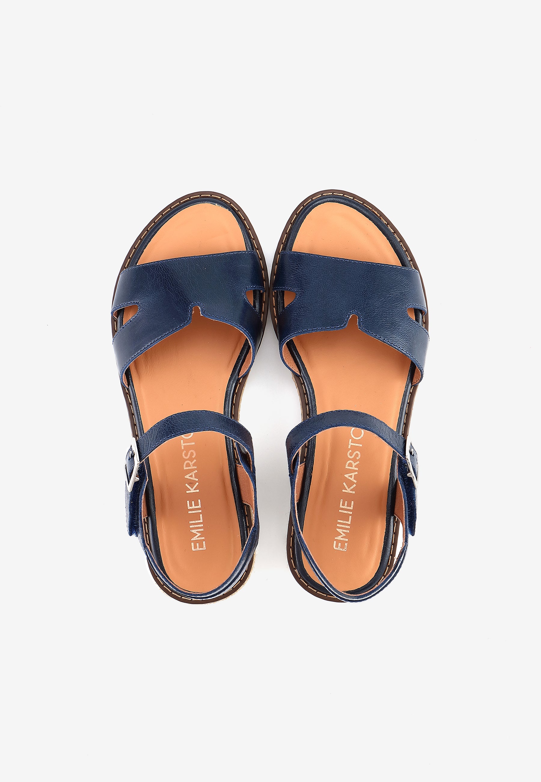 SANDALES MARION - MARINE