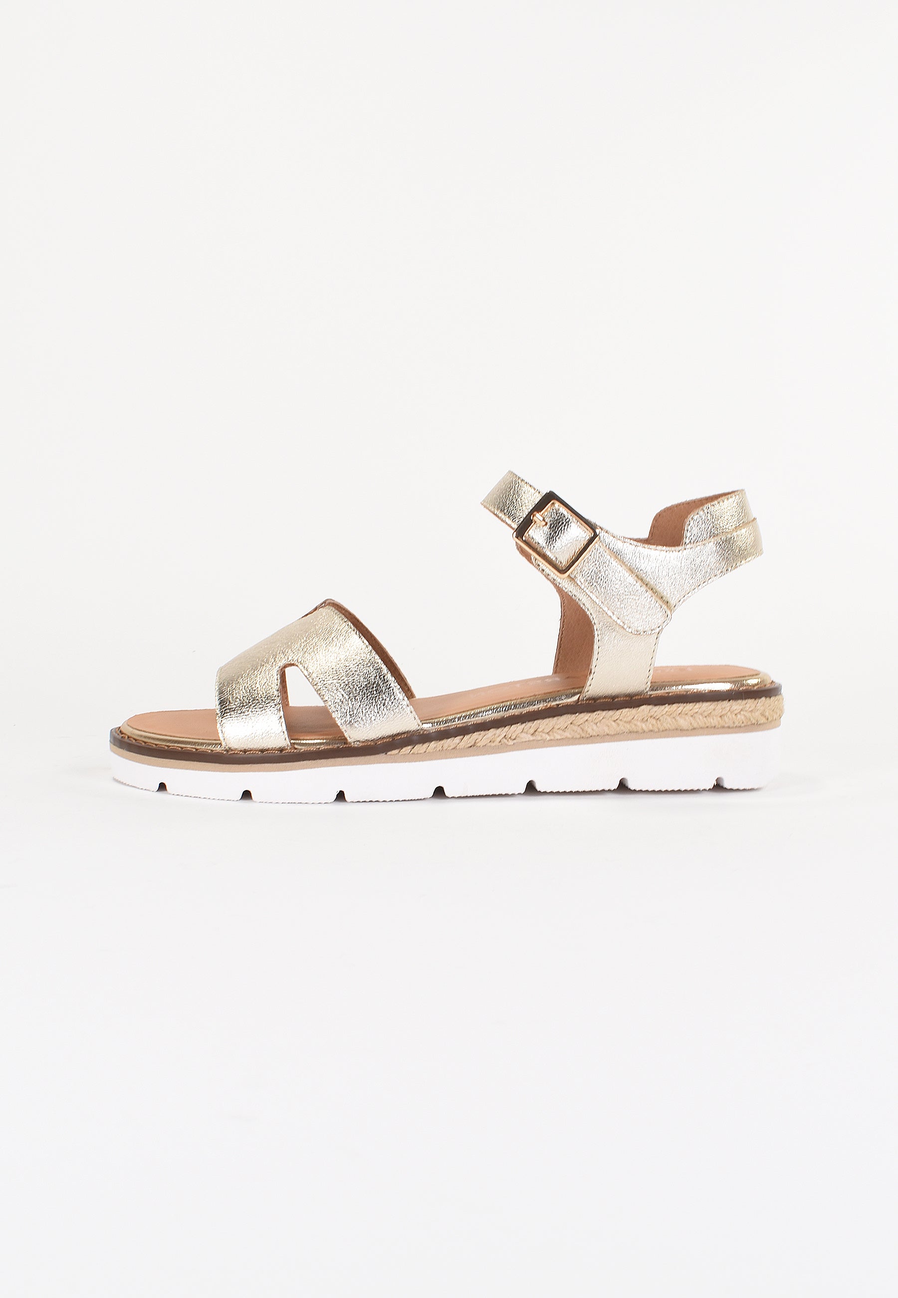 SANDALES MARION - PLATINE