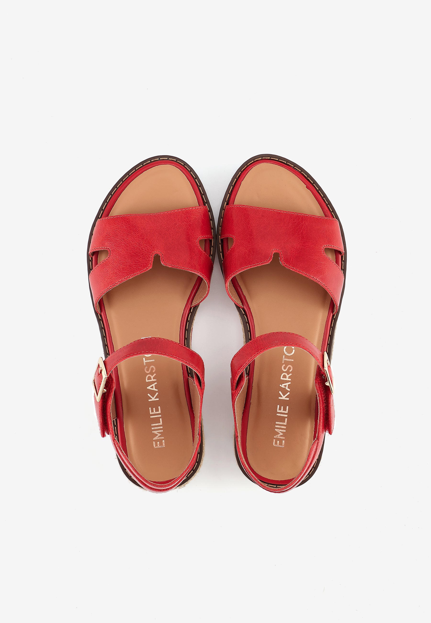 SANDALES MARION - ROUGE