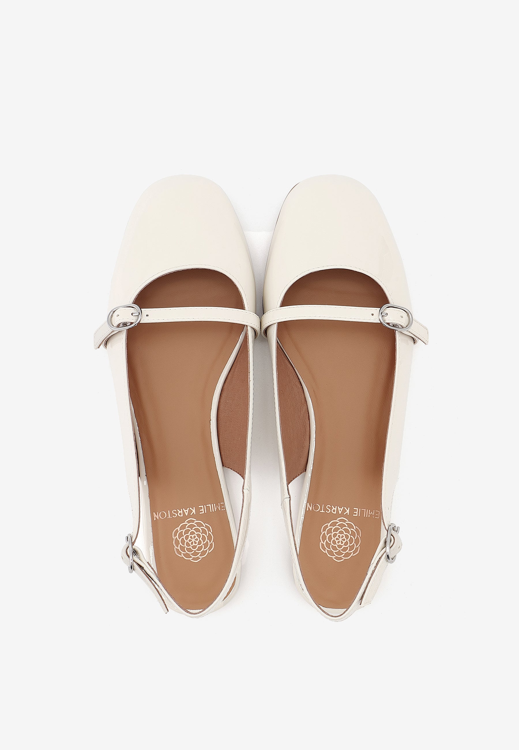 BALLERINES TIFFANY - CRÈME