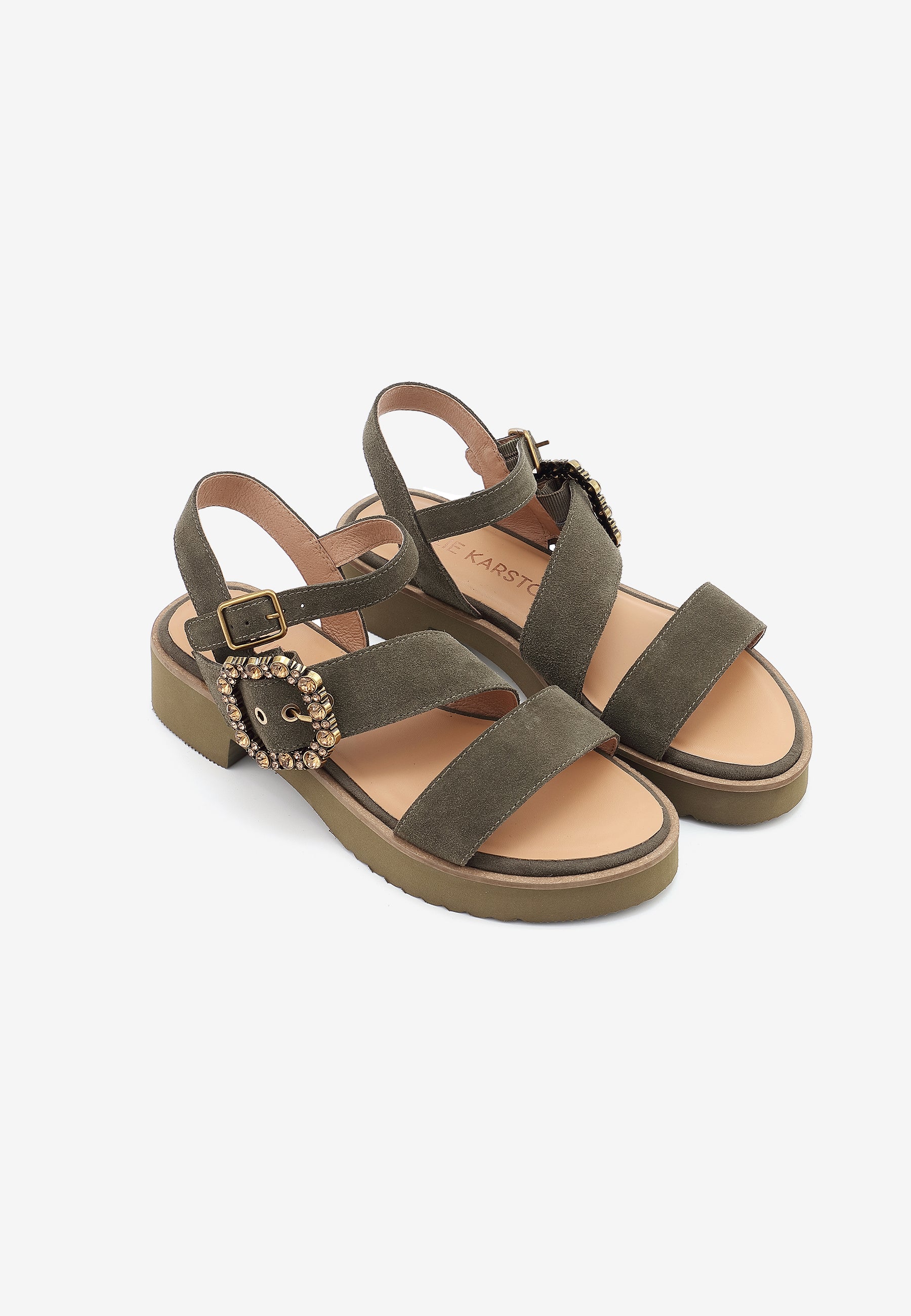 SANDALES VALANCIA - KAKI
