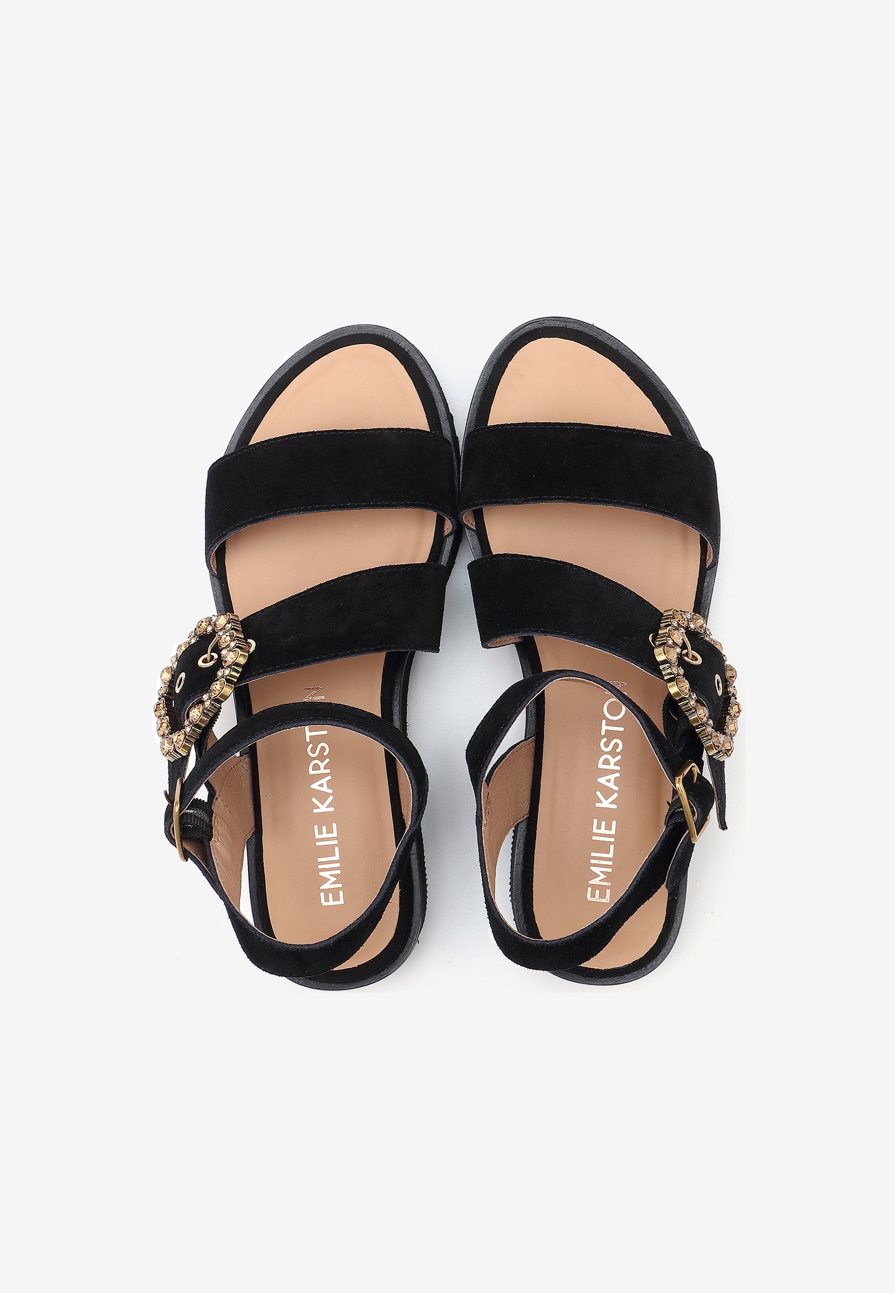 SANDALES VALANCIA - NOIR